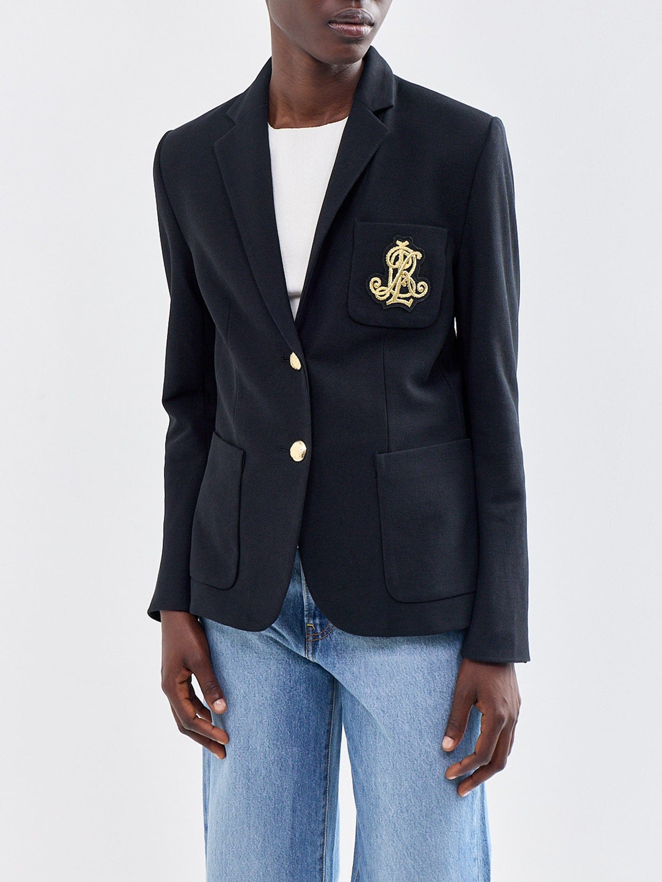 Lauren Ralph Lauren Anfisa Tailored Blazer Black