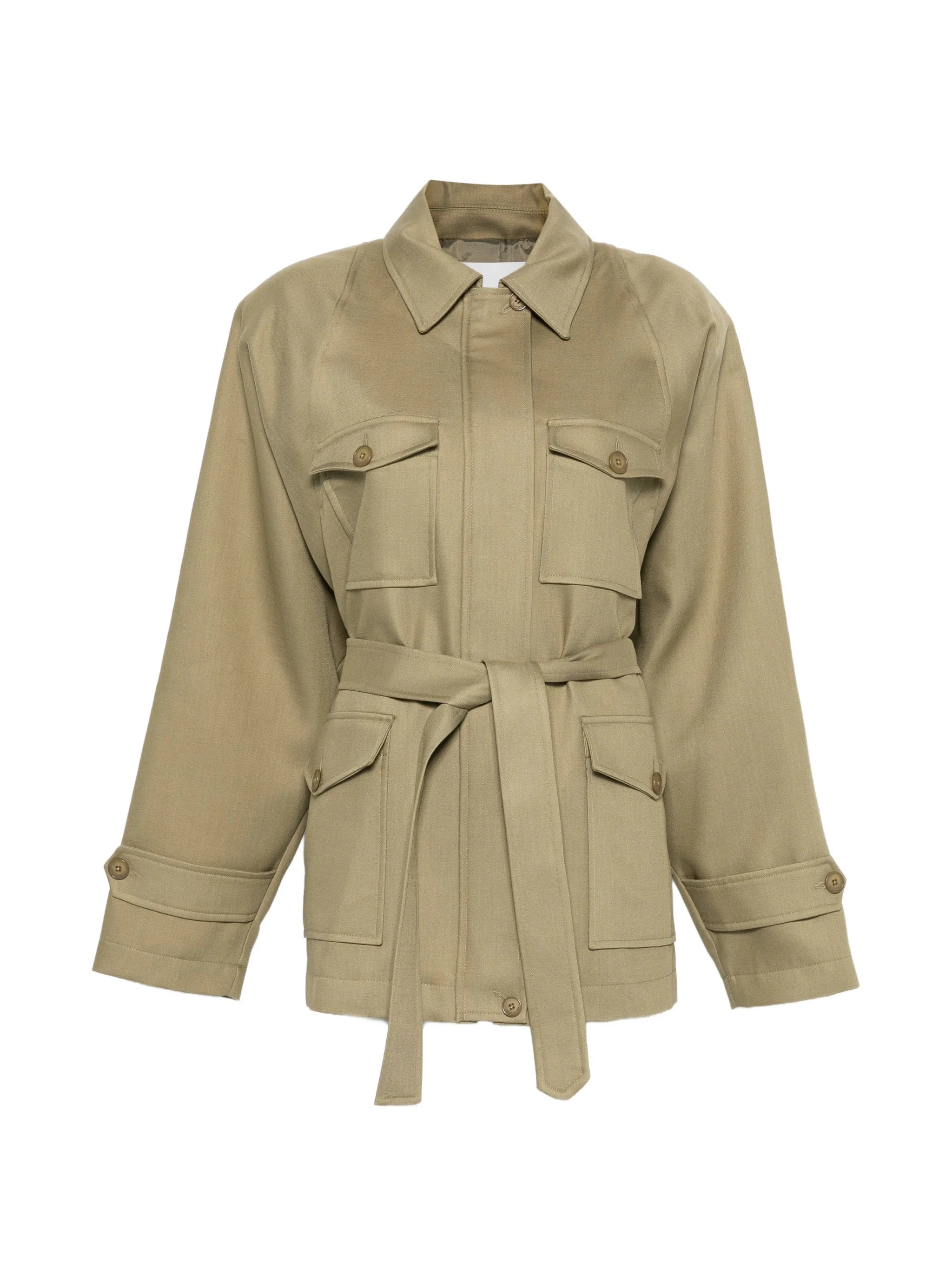 The Frankie Shop Kella padded utility jacket