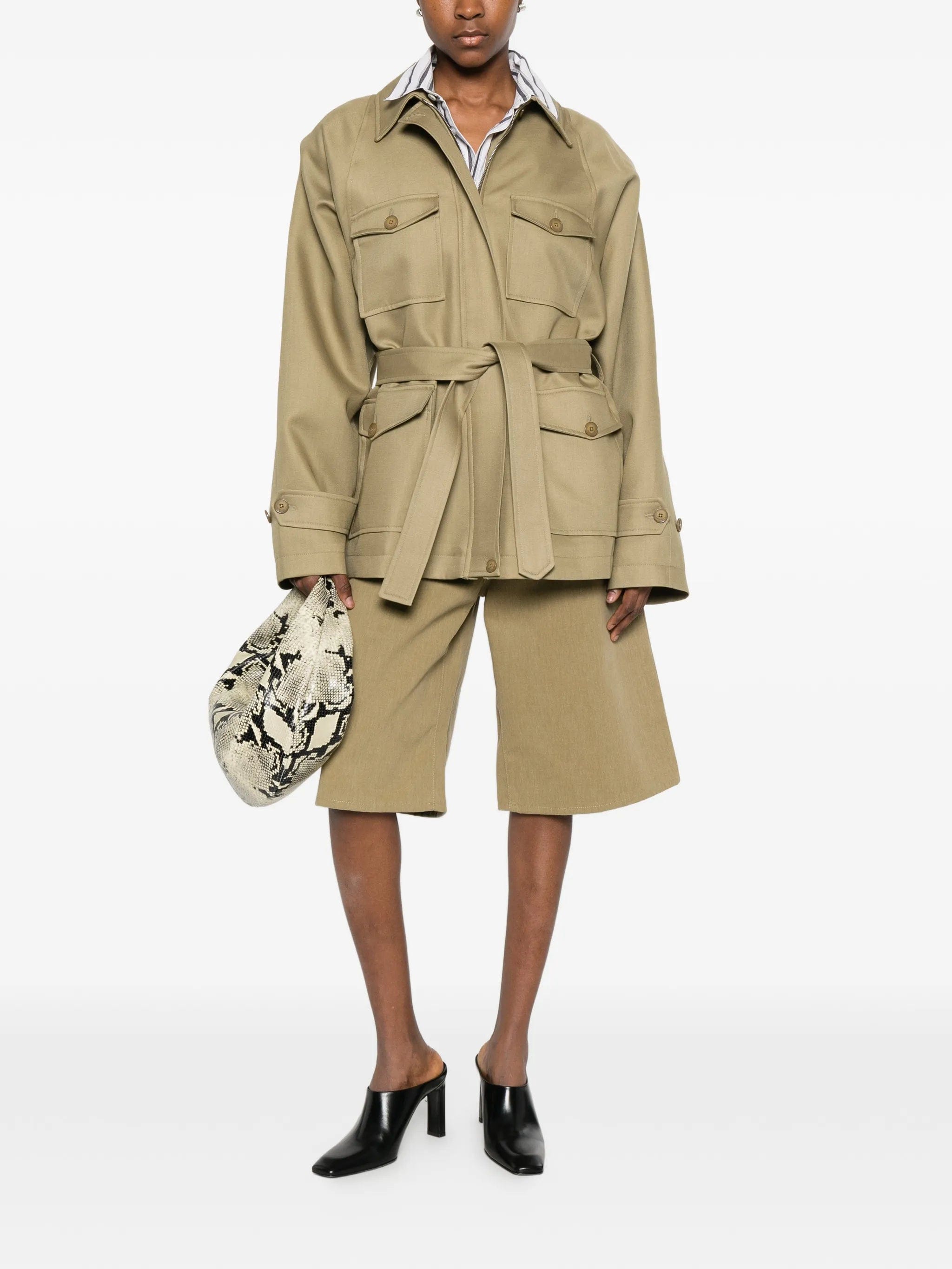 The Frankie Shop Kella padded utility jacket