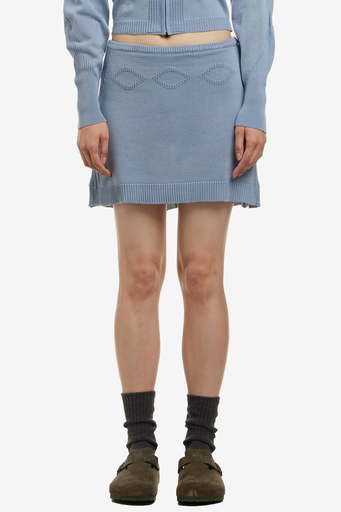MSCHF RHOMBUS KNIT SKIRT