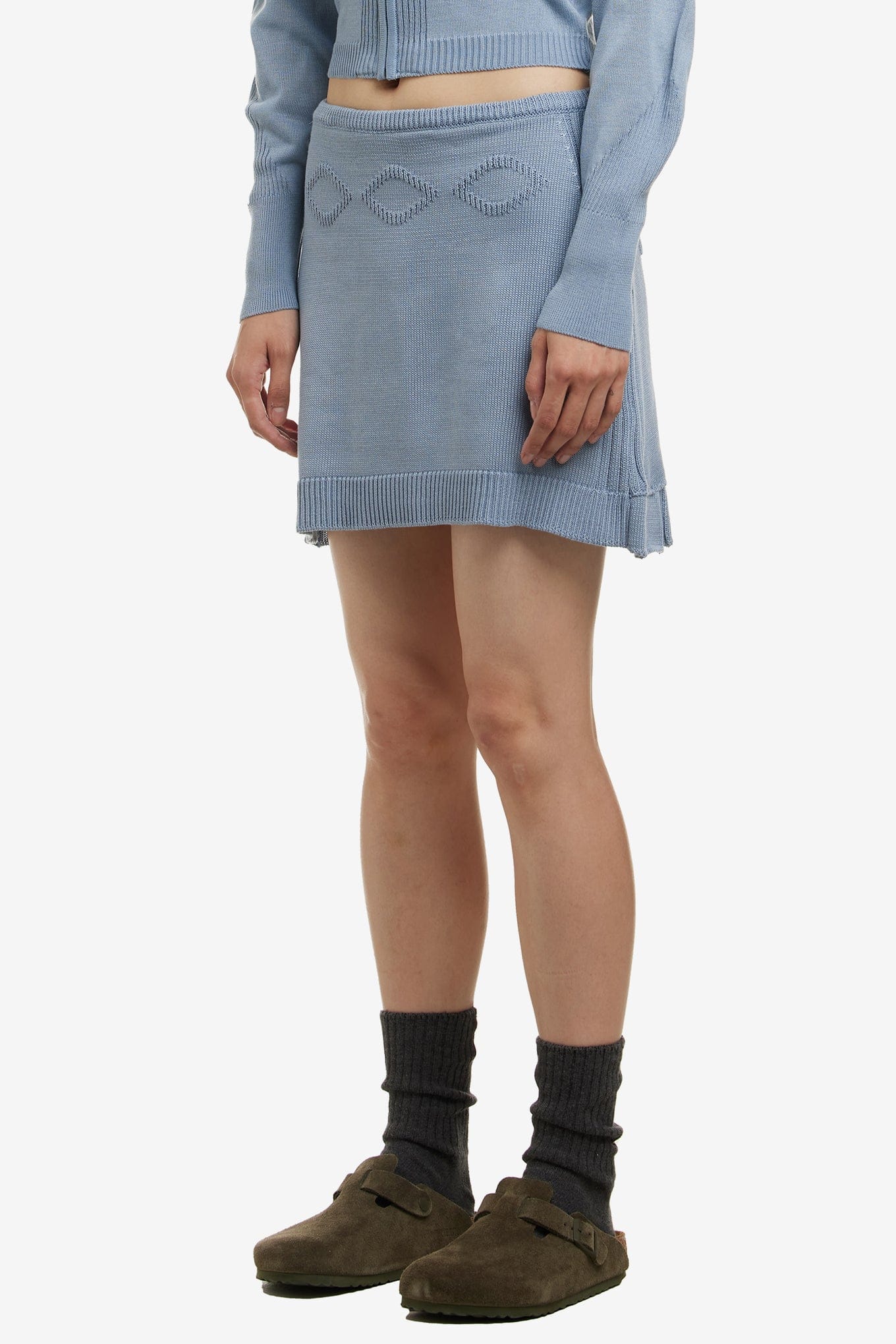 MSCHF RHOMBUS KNIT SKIRT