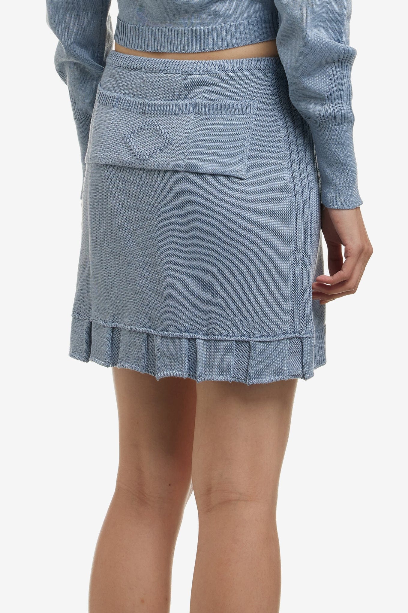 MSCHF RHOMBUS KNIT SKIRT