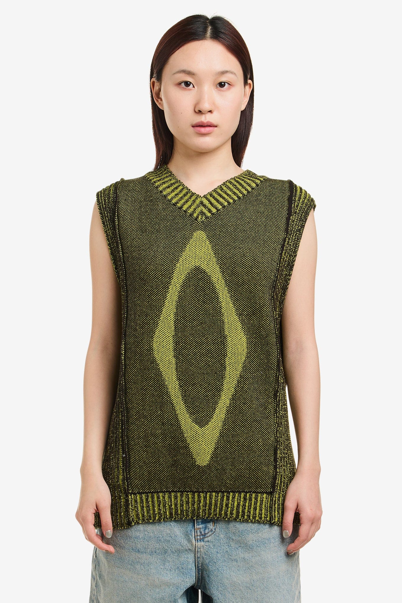 MSCHF RHOMBUS KNIT VEST