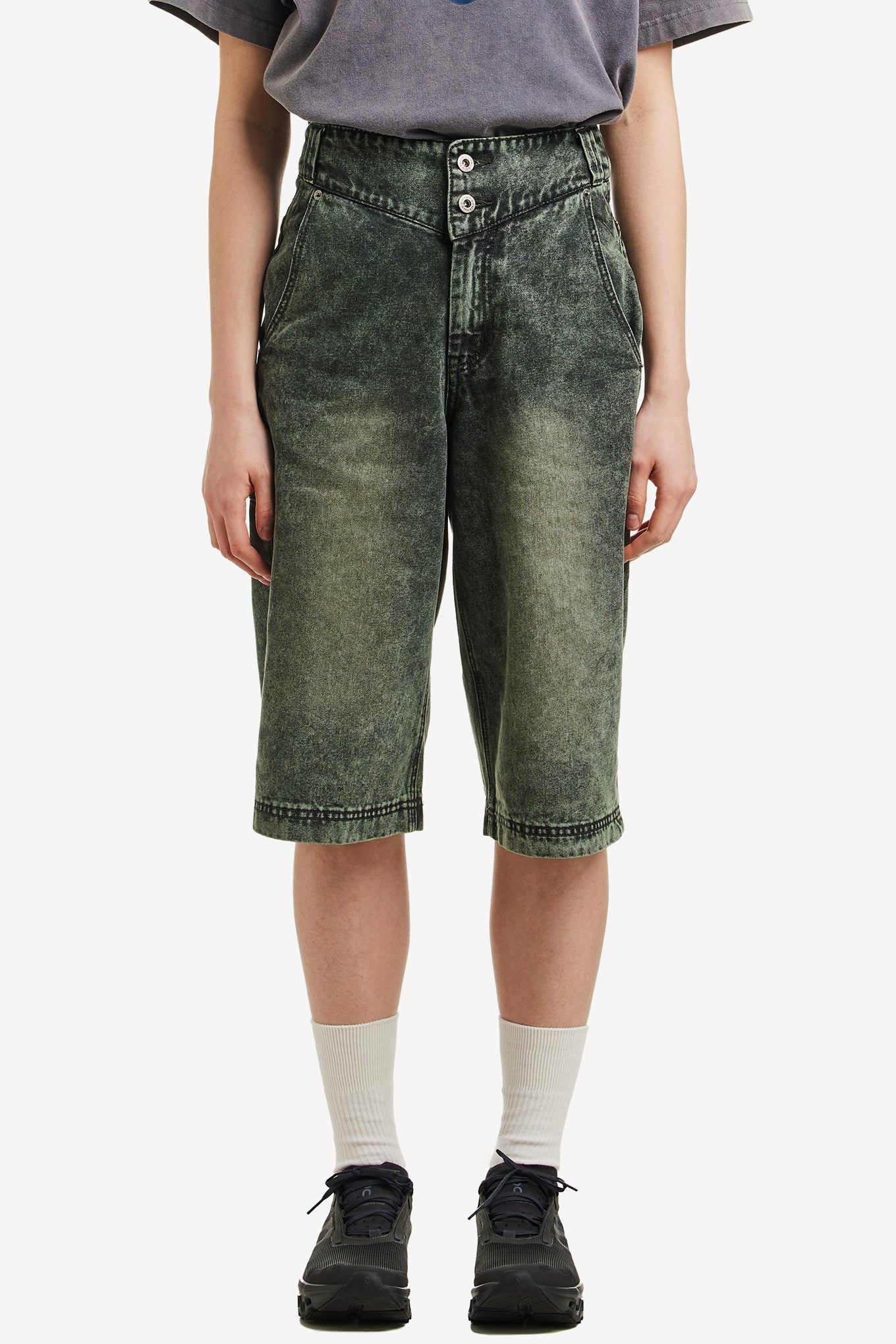 MSCHF WASHED BERMUDA PANTS