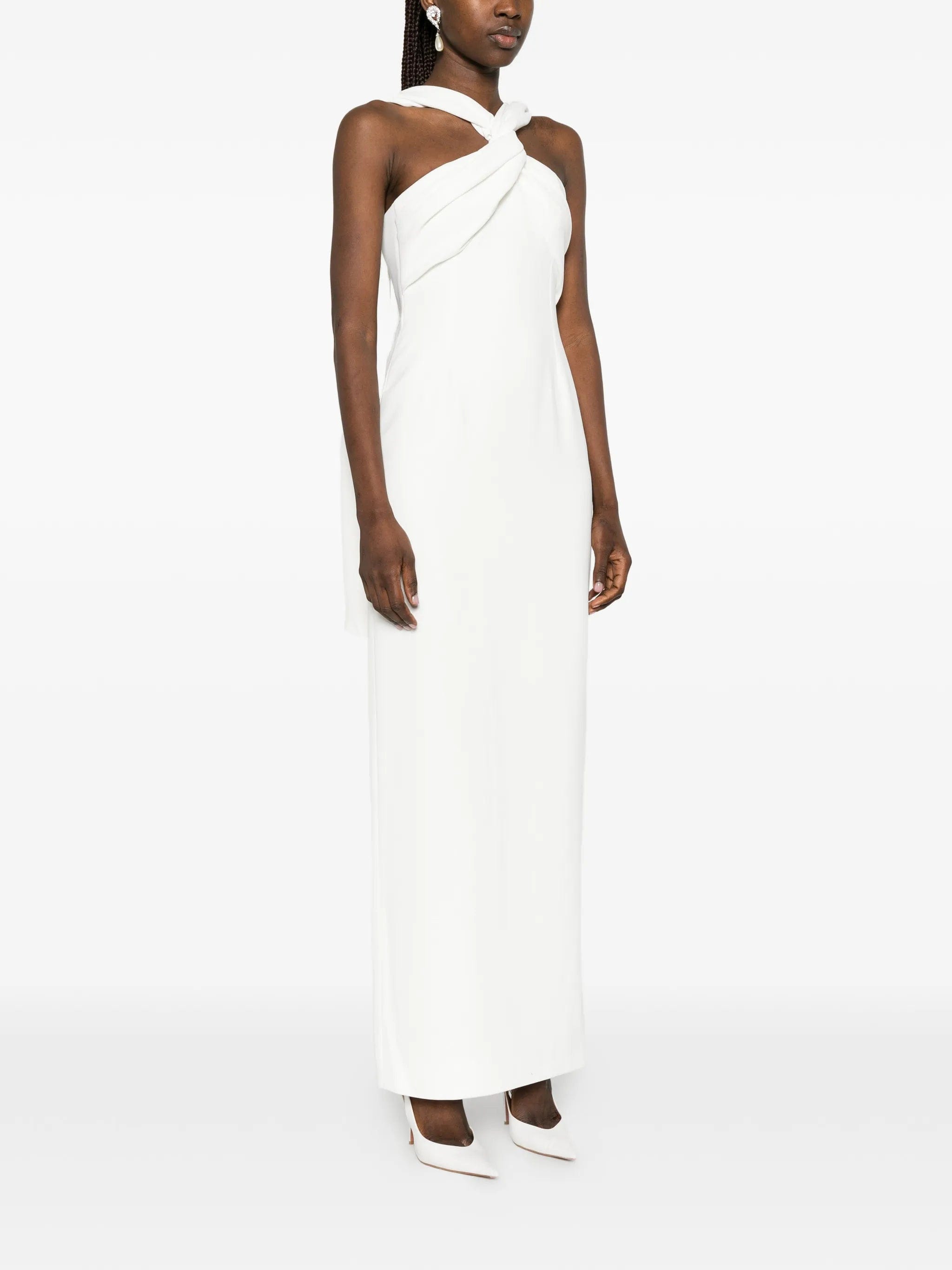 Solace London Rona twisted maxi dress