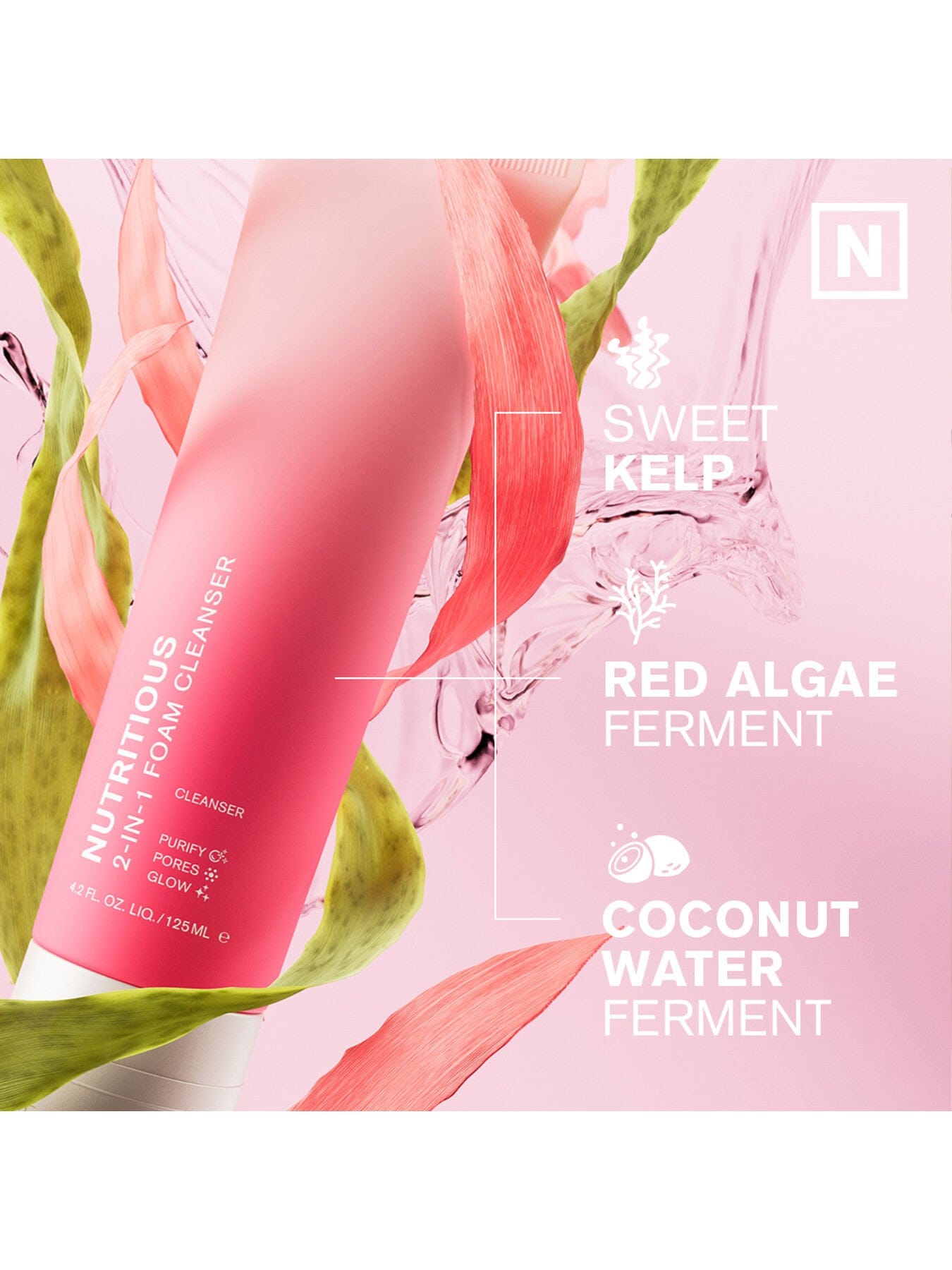 Estée Lauder Nutritious 2 - in - 1 Foam Cleanser 125 ml
