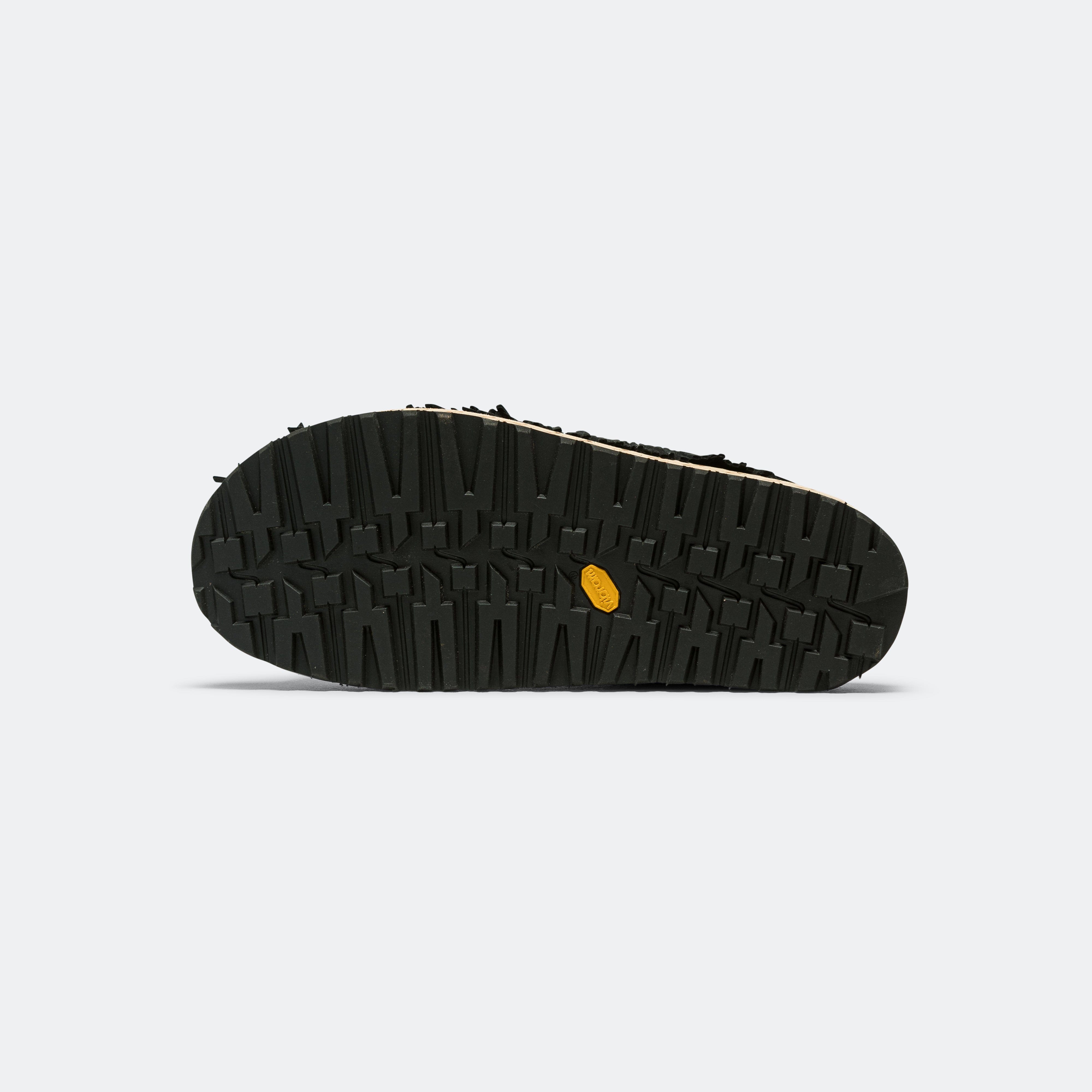 Kapital Deer Leather Pueblo Sabot - Black