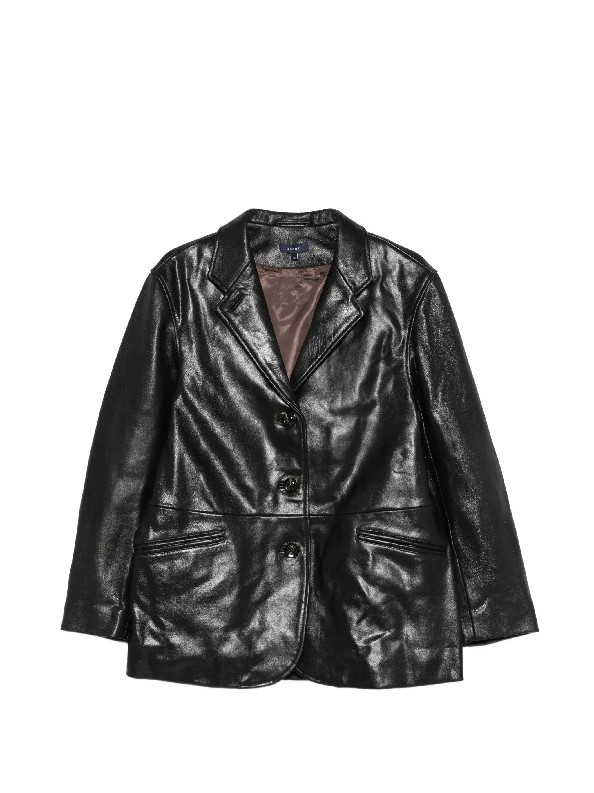 Soeur Luciano leather jacket