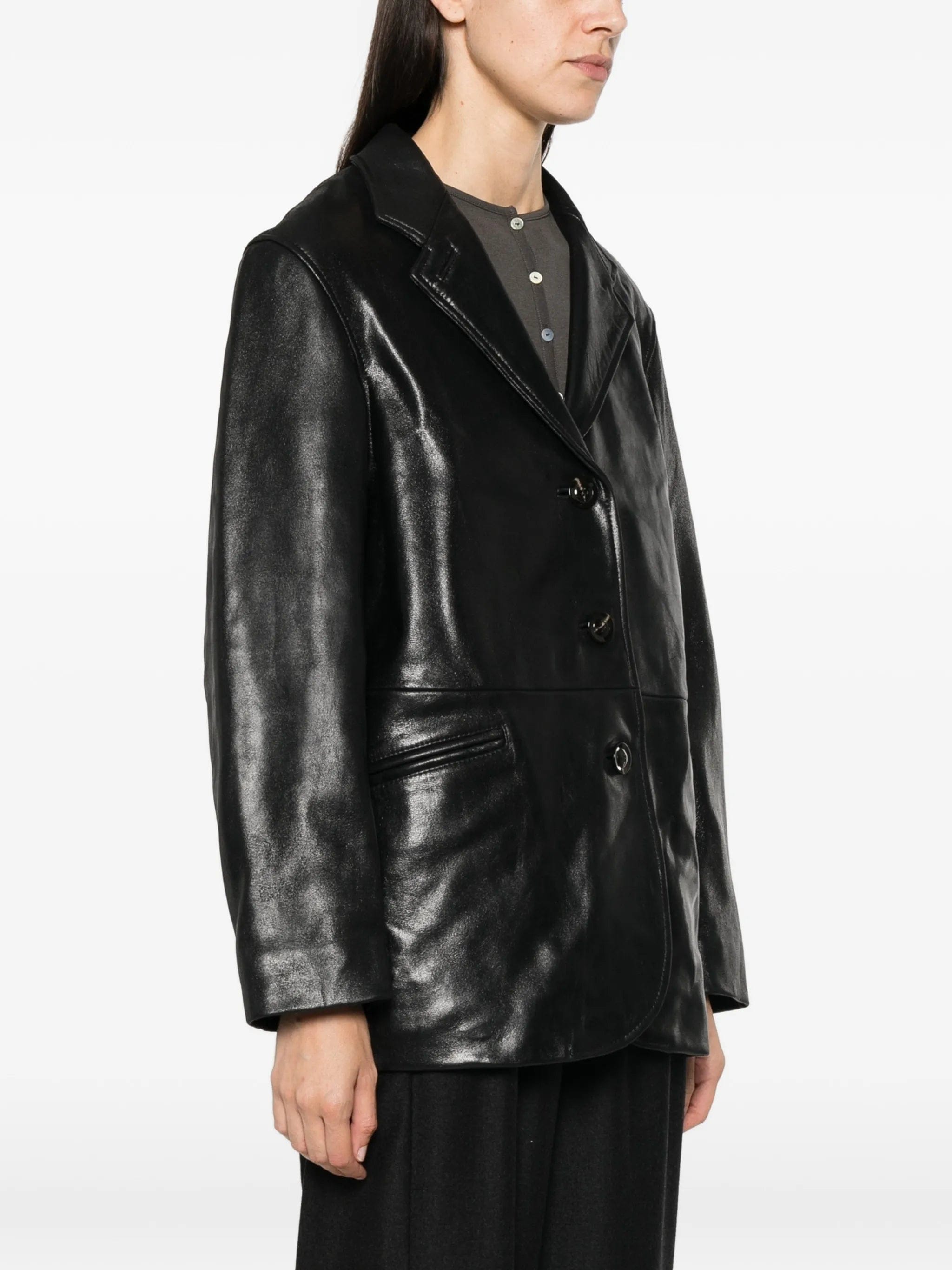 Soeur Luciano leather jacket