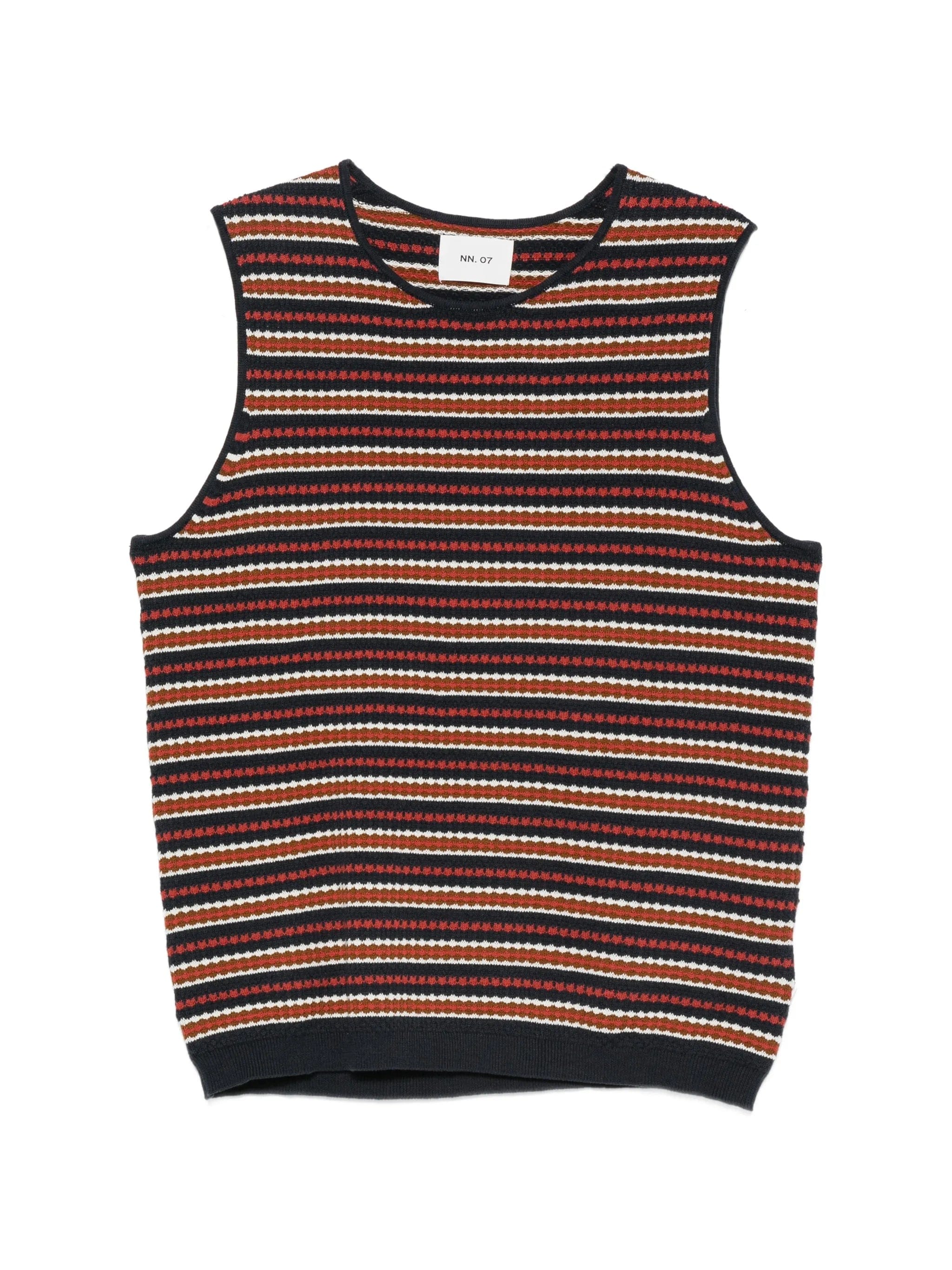 NN07 Bari 6686 striped knitted vest