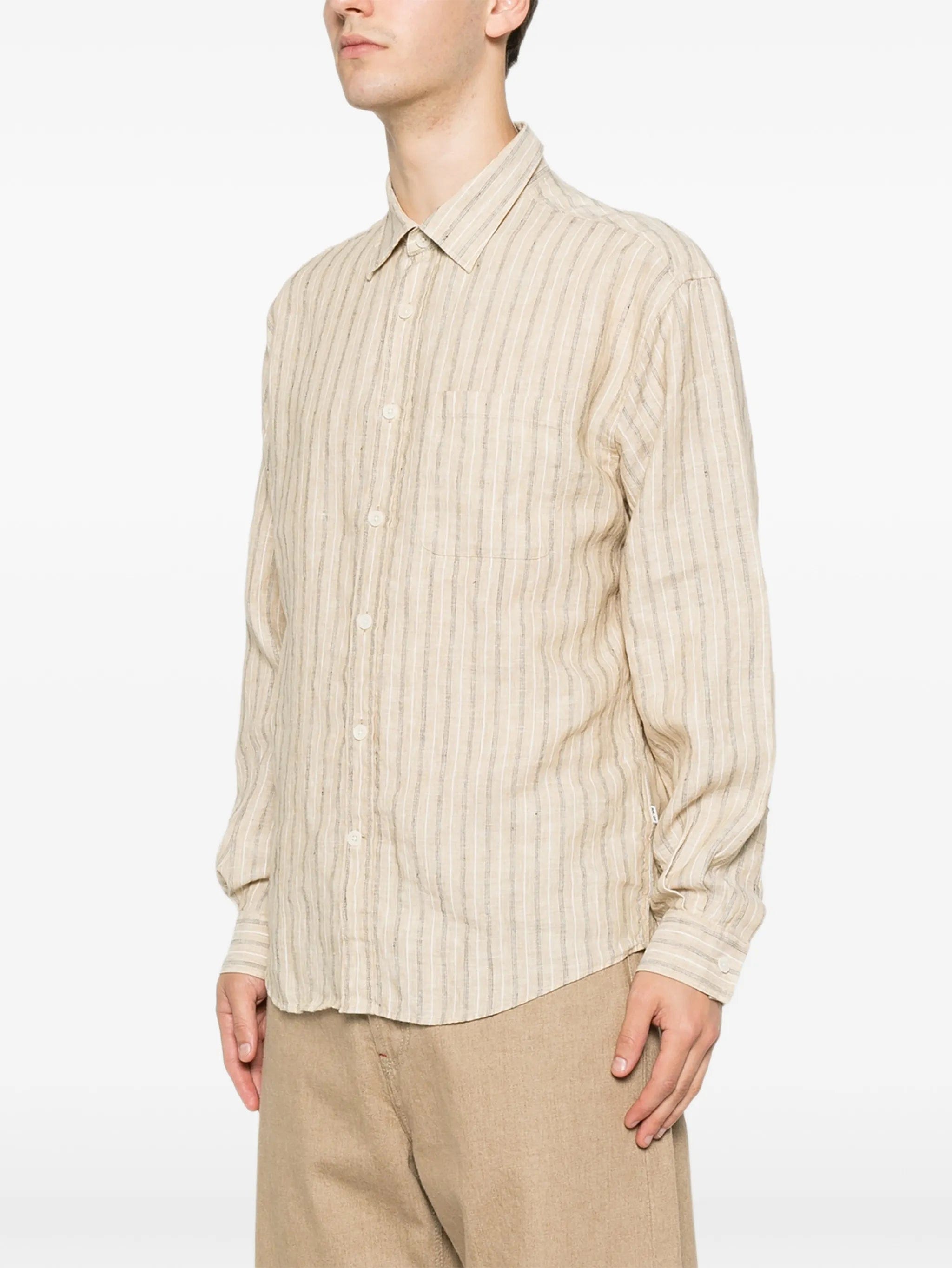 NN07 Deon 5728 striped shirt