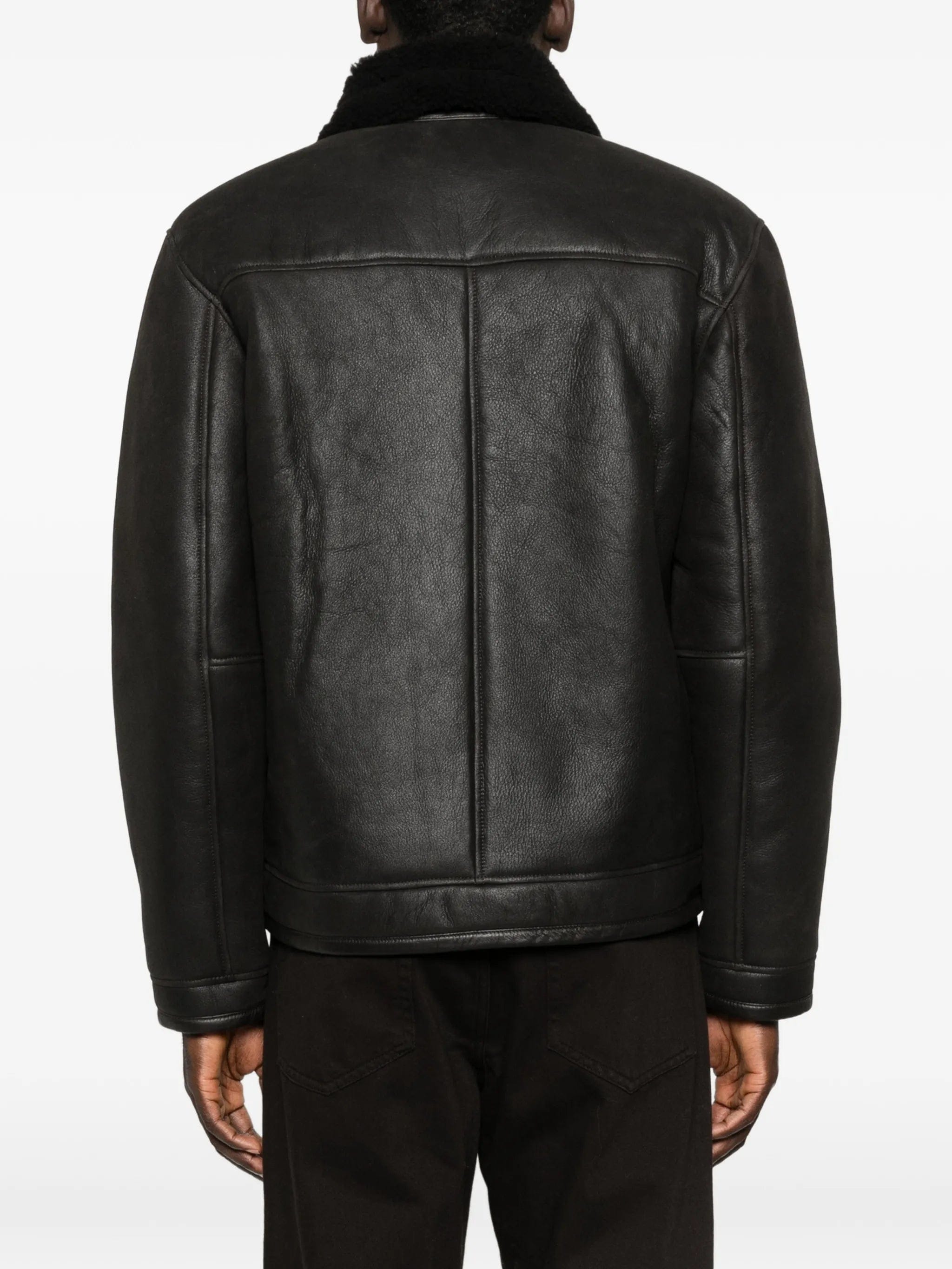 NN07 Atkinson 8173 leather jacket