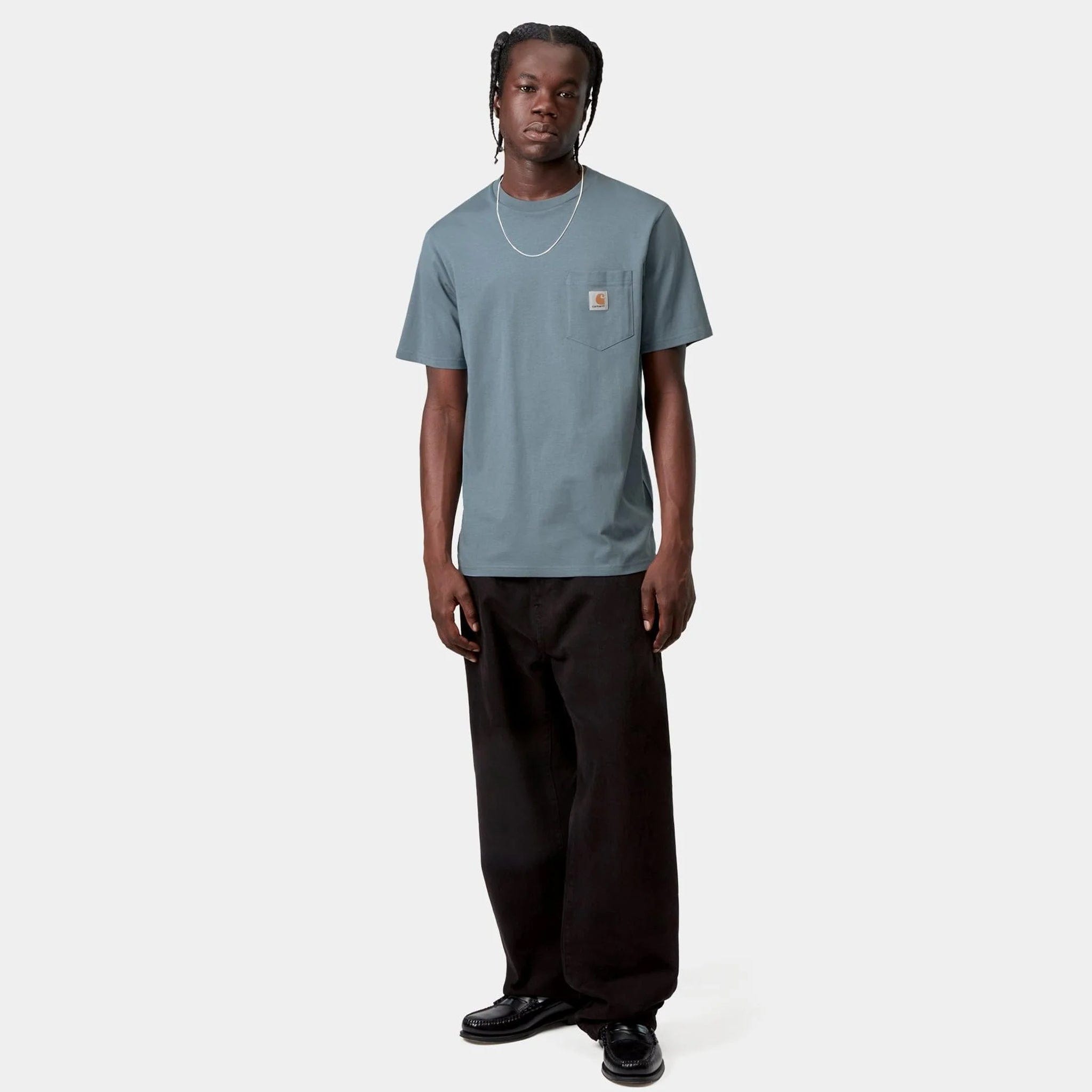 Carhartt WIP S/S Pocket T-Shirt (Velvet Blue)