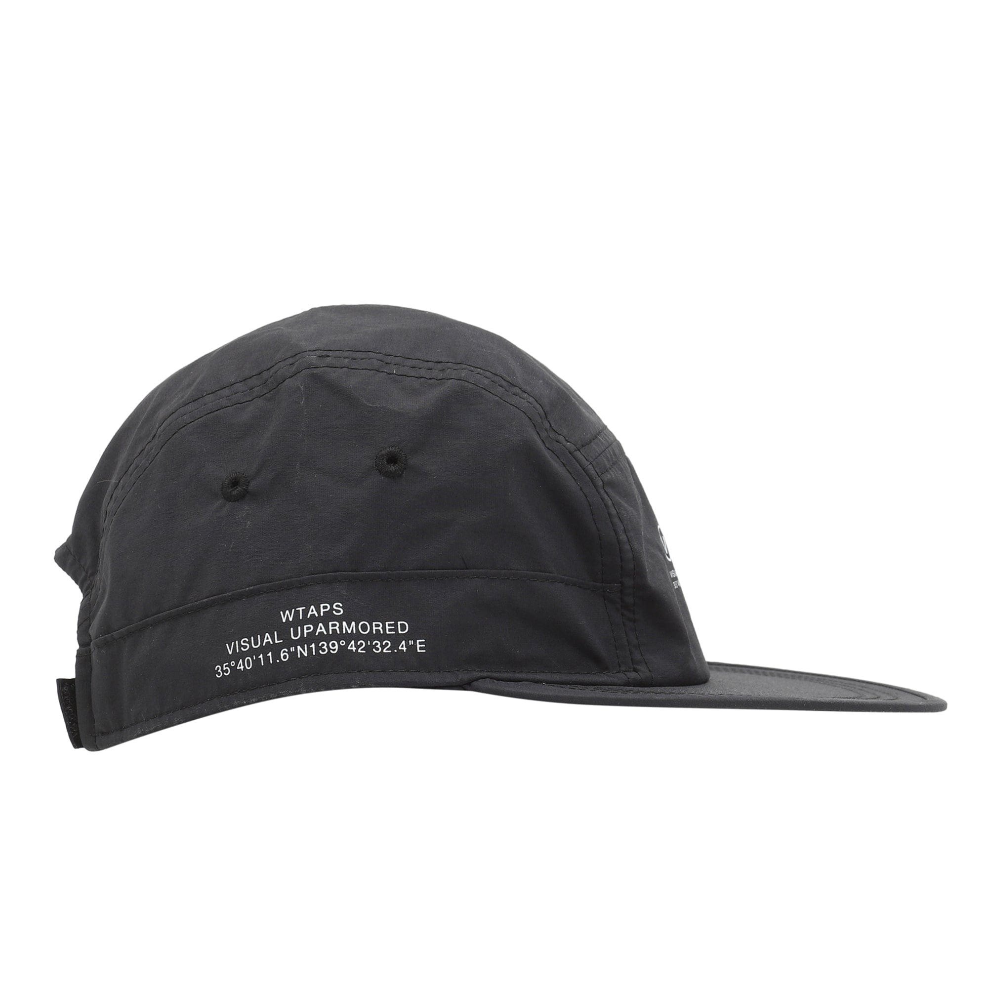 WTAPS T - 7 Nylon Tussah Pertex Cap - Black