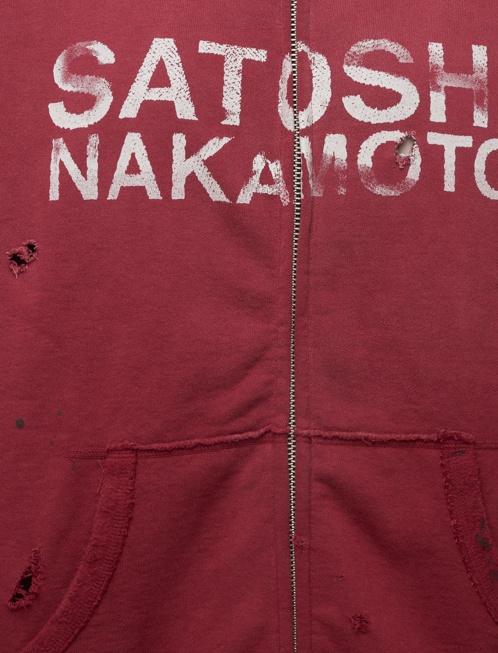 Satoshi Nakamoto LUKE'S FLEECE HOODIE