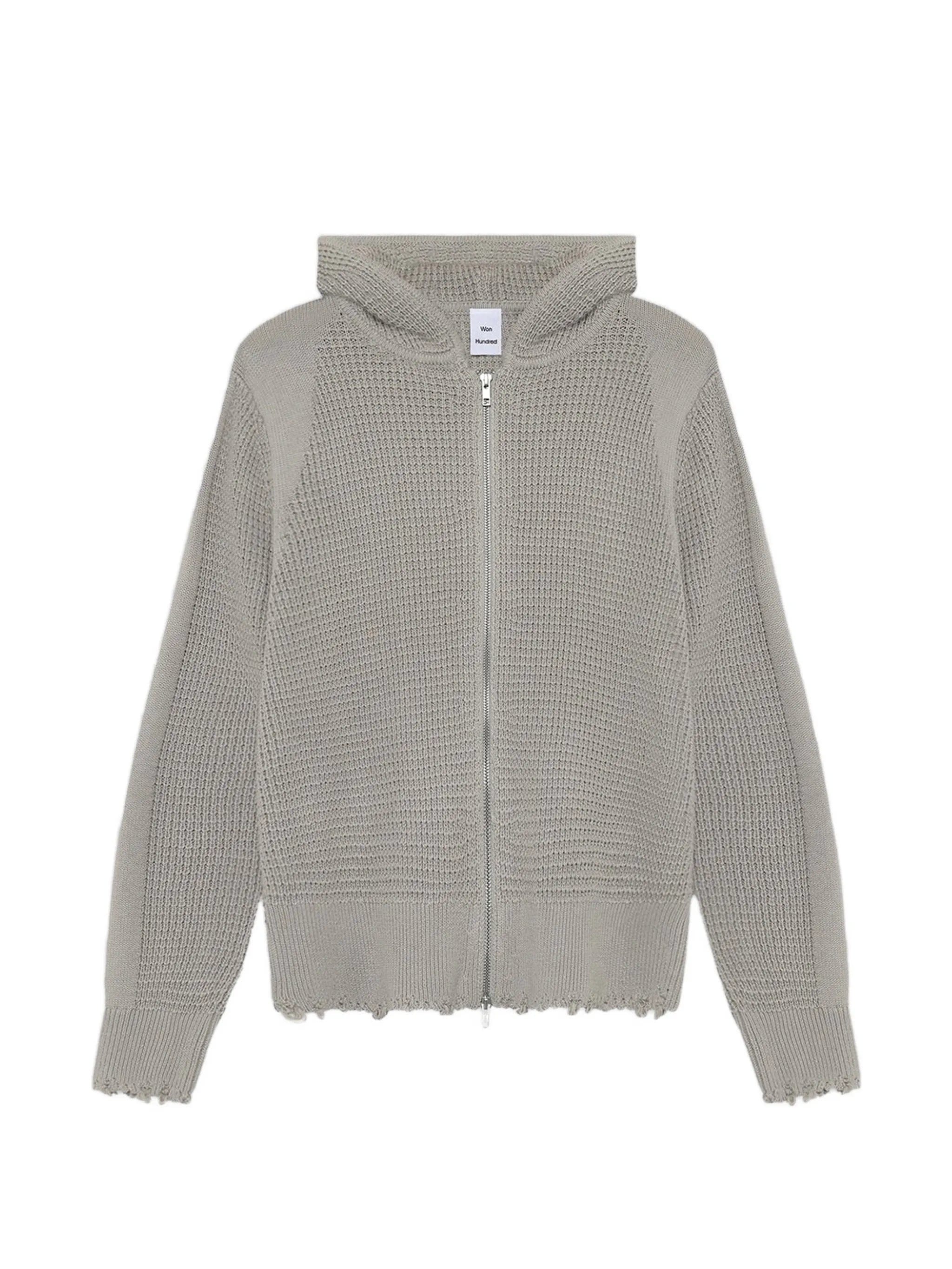 Won Hundred Glasgow knitted hoodie