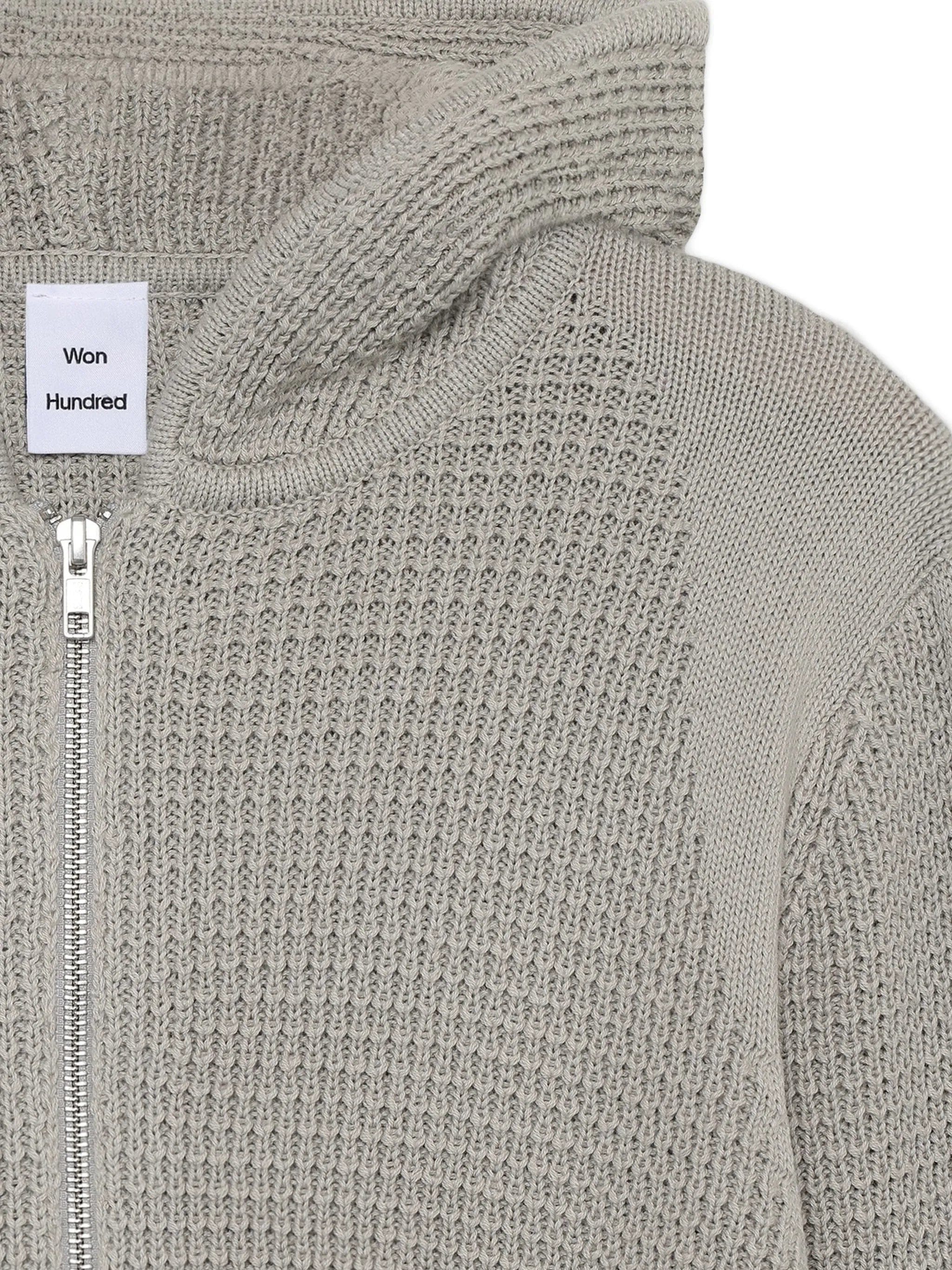 Won Hundred Glasgow knitted hoodie