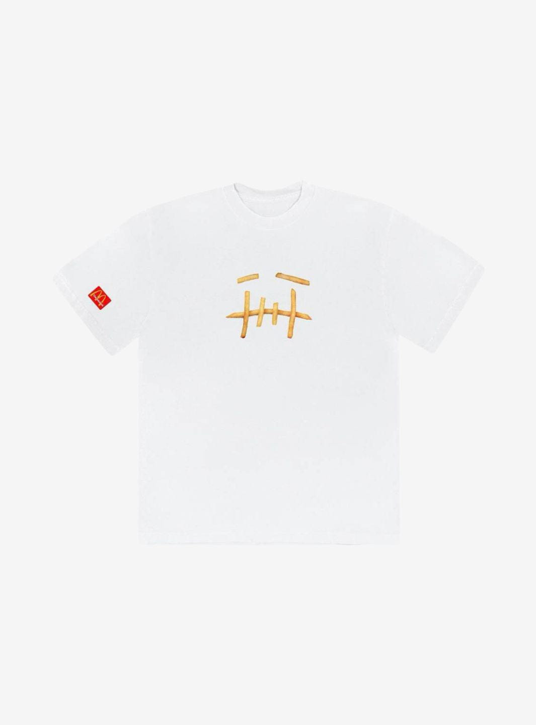 Cactus Jack Travis Scott x McDonald's Fry T - Shirt White