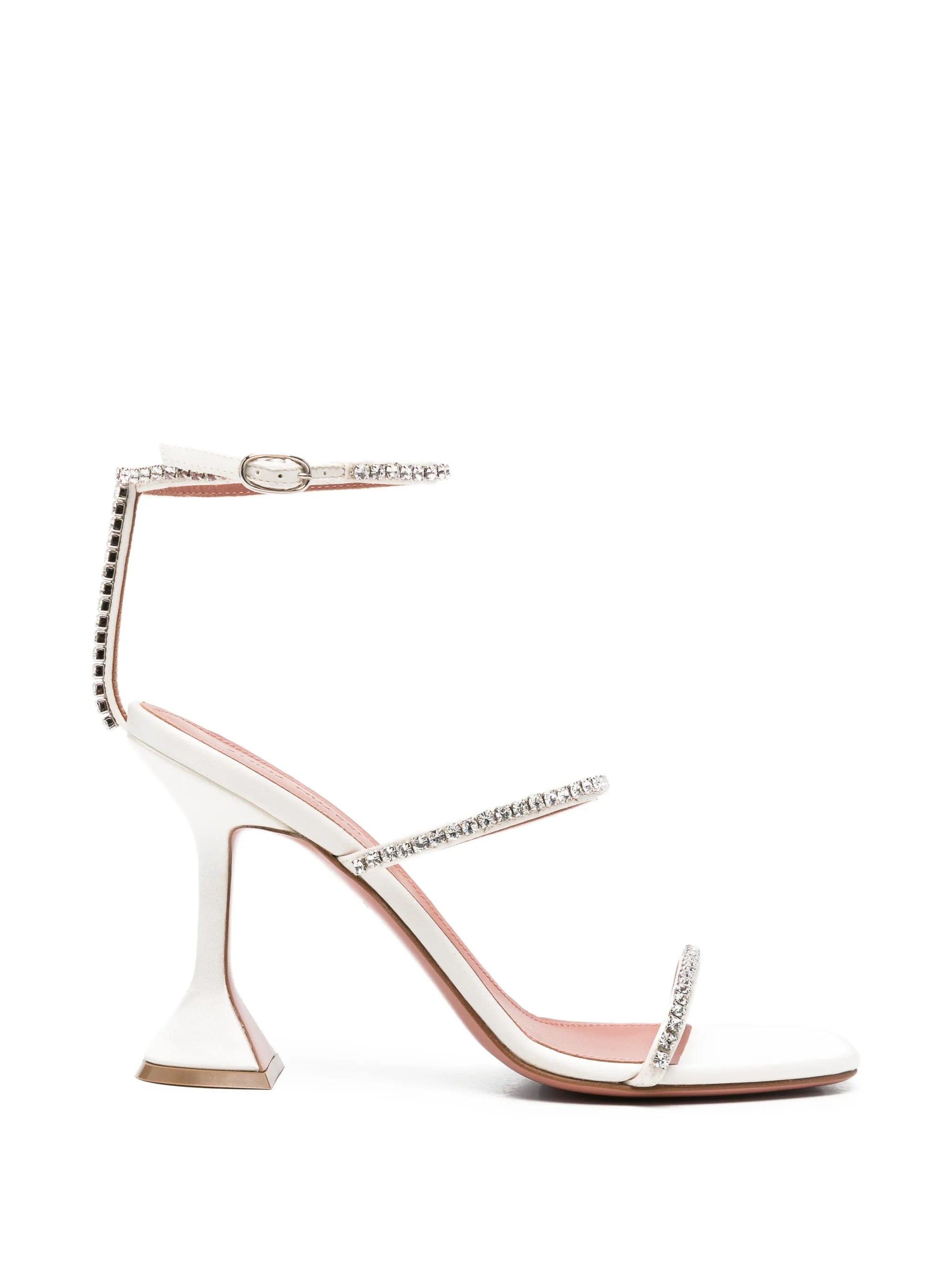 Amina Muaddi Gilda crystal - embellished sandals