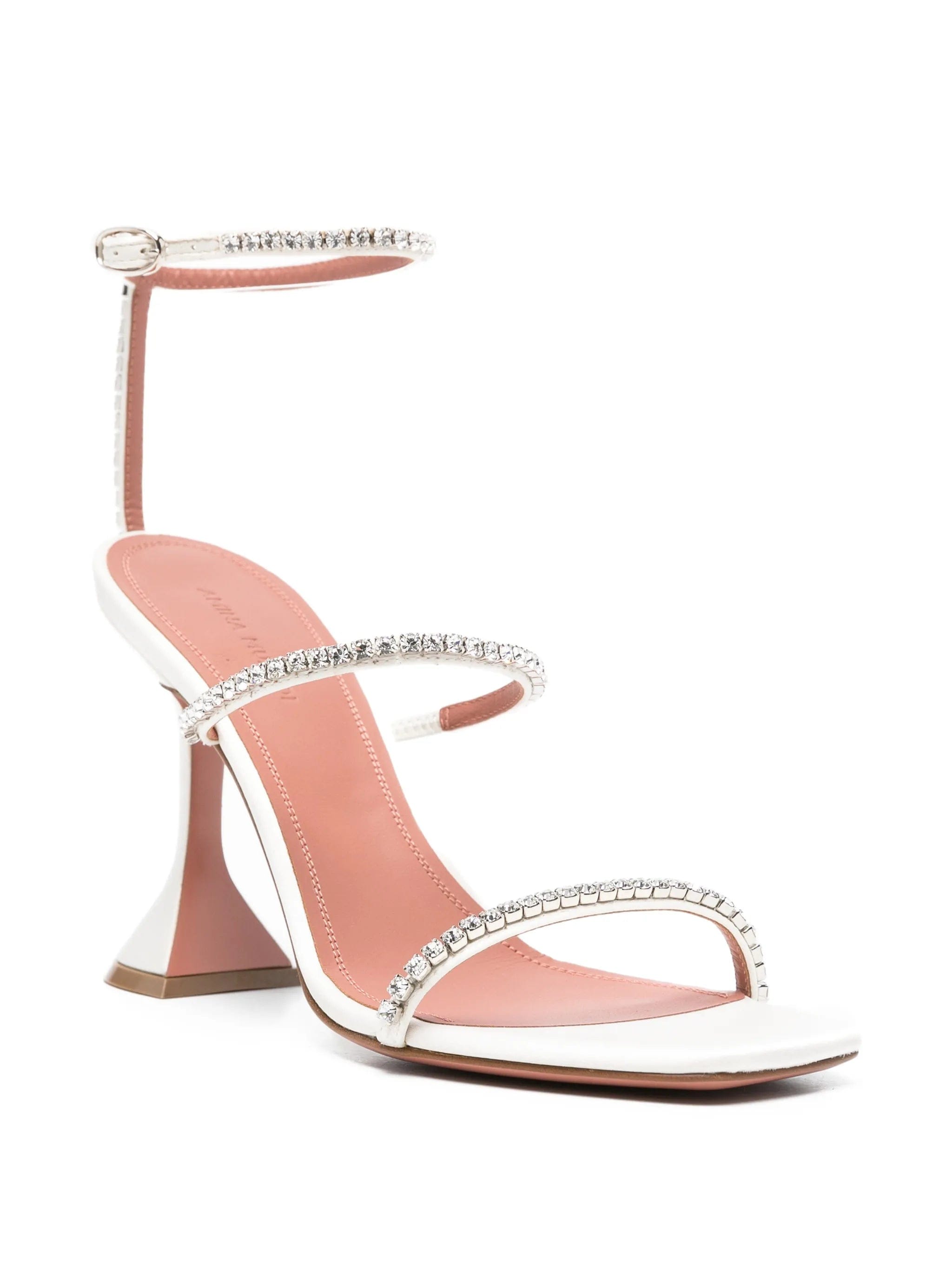 Amina Muaddi Gilda crystal - embellished sandals