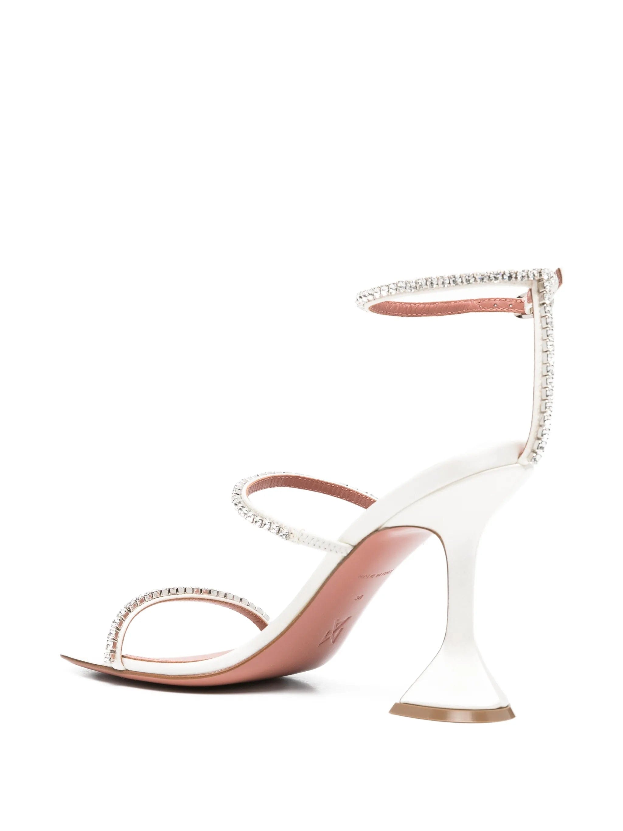 Amina Muaddi Gilda crystal - embellished sandals
