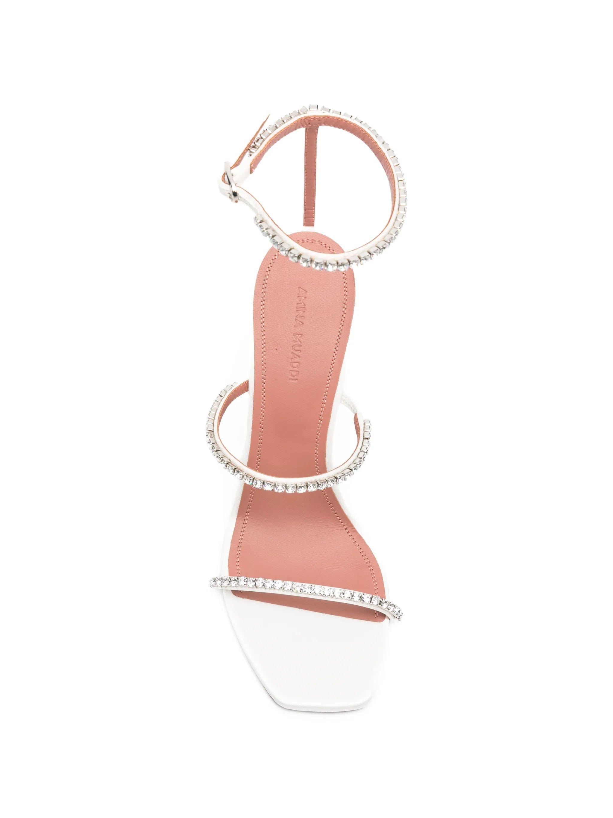 Amina Muaddi Gilda crystal - embellished sandals