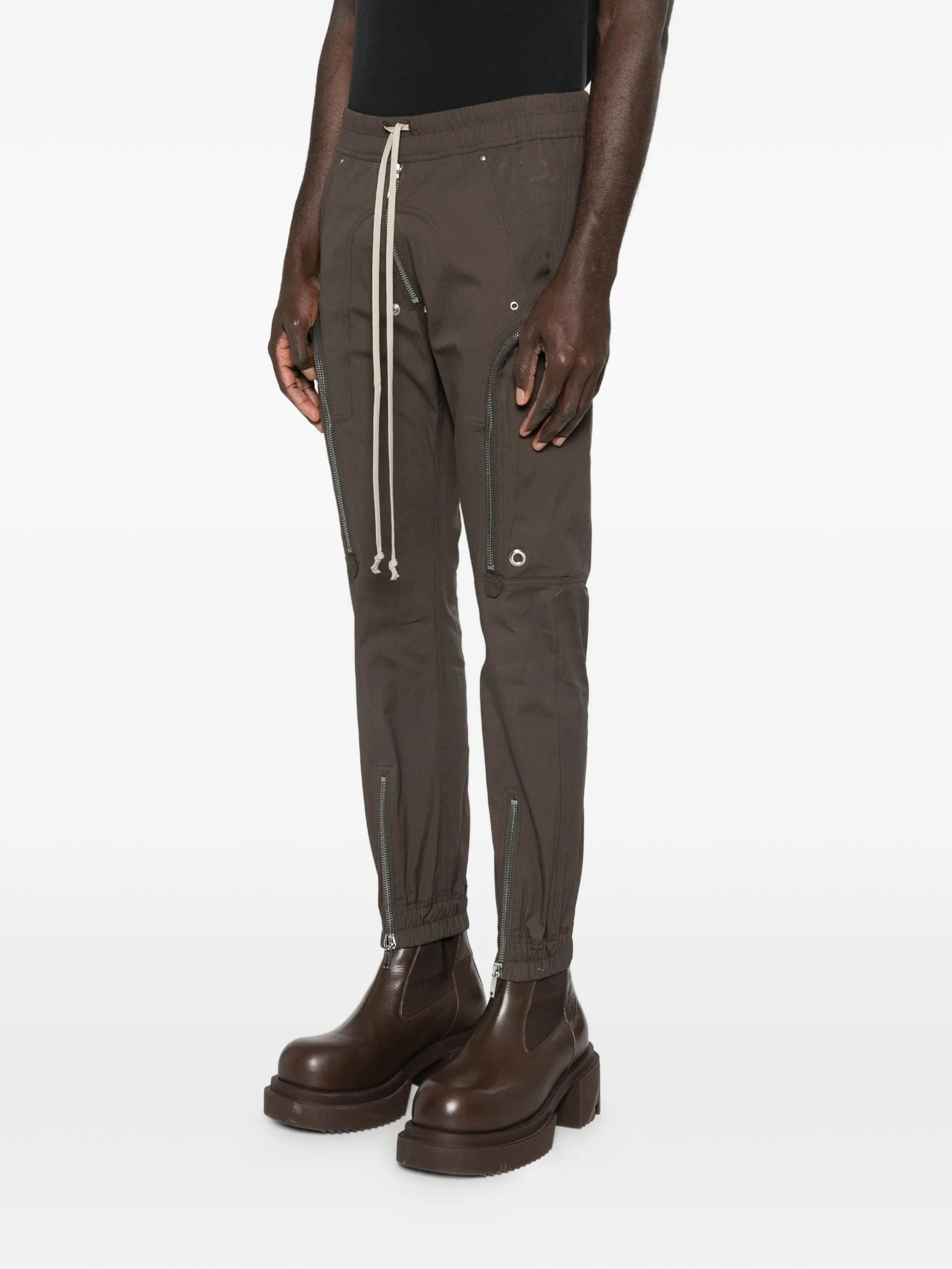 Rick Owens Bauhaus zip cargo pants