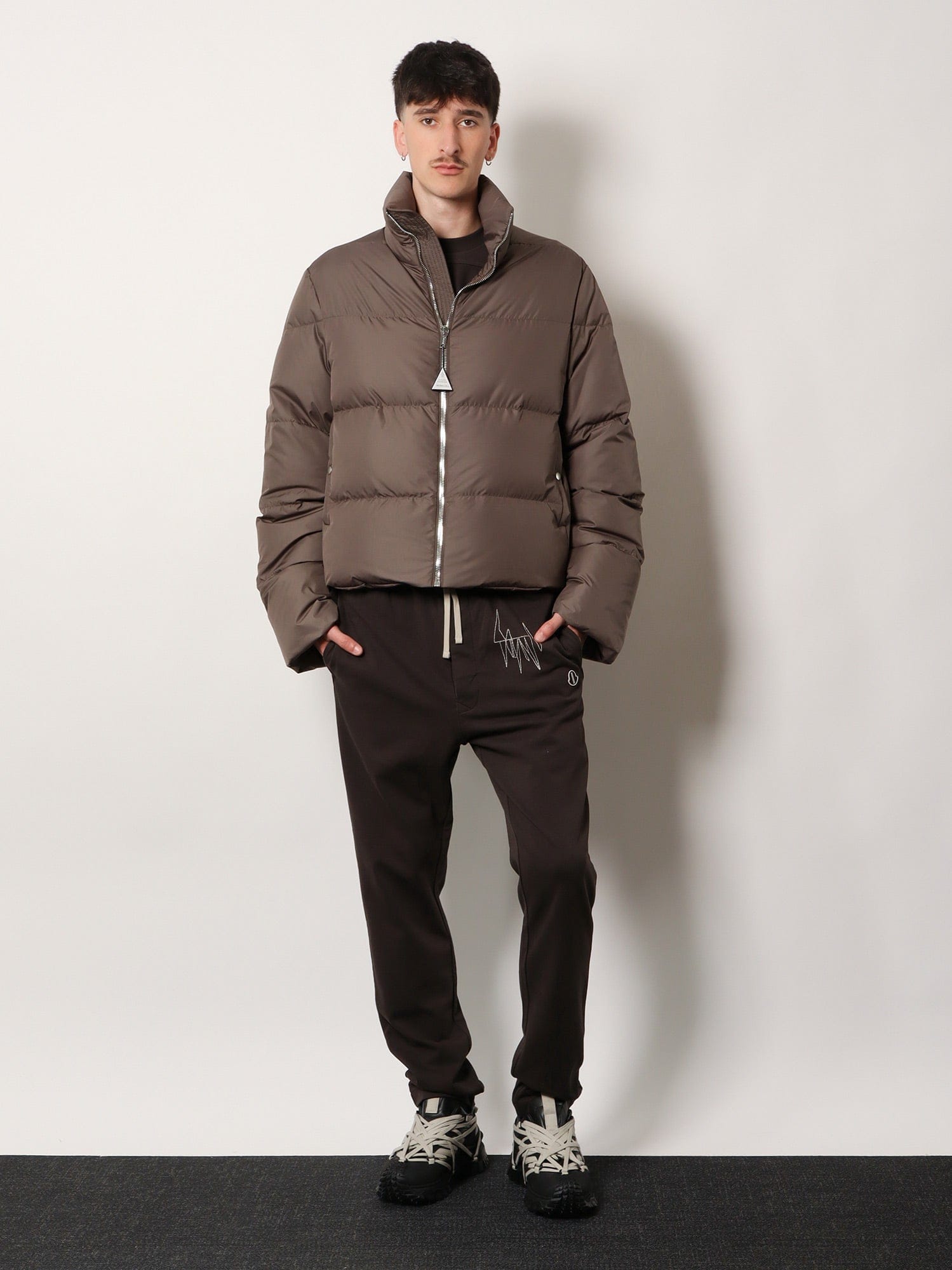 Moncler + RICK OWENS Cyclopic nylon down jacket