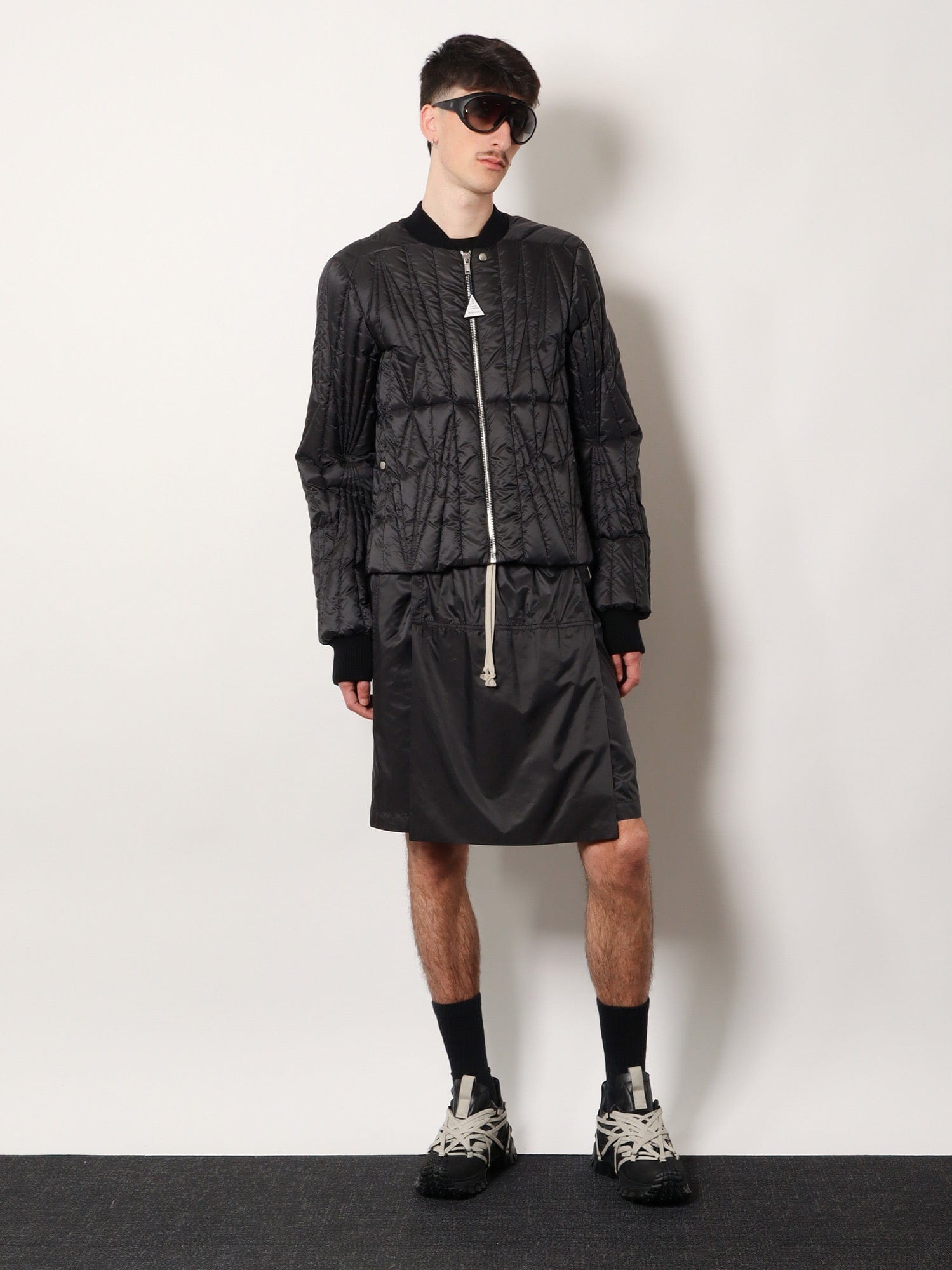 Moncler + RICK OWENS Geocamo Flight Down Jacket