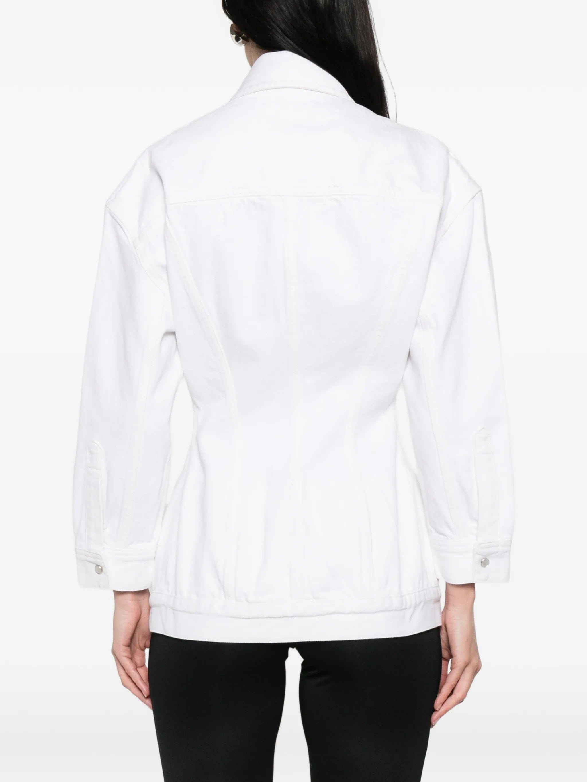 Wardrobe.nyc buttoned denim jacket