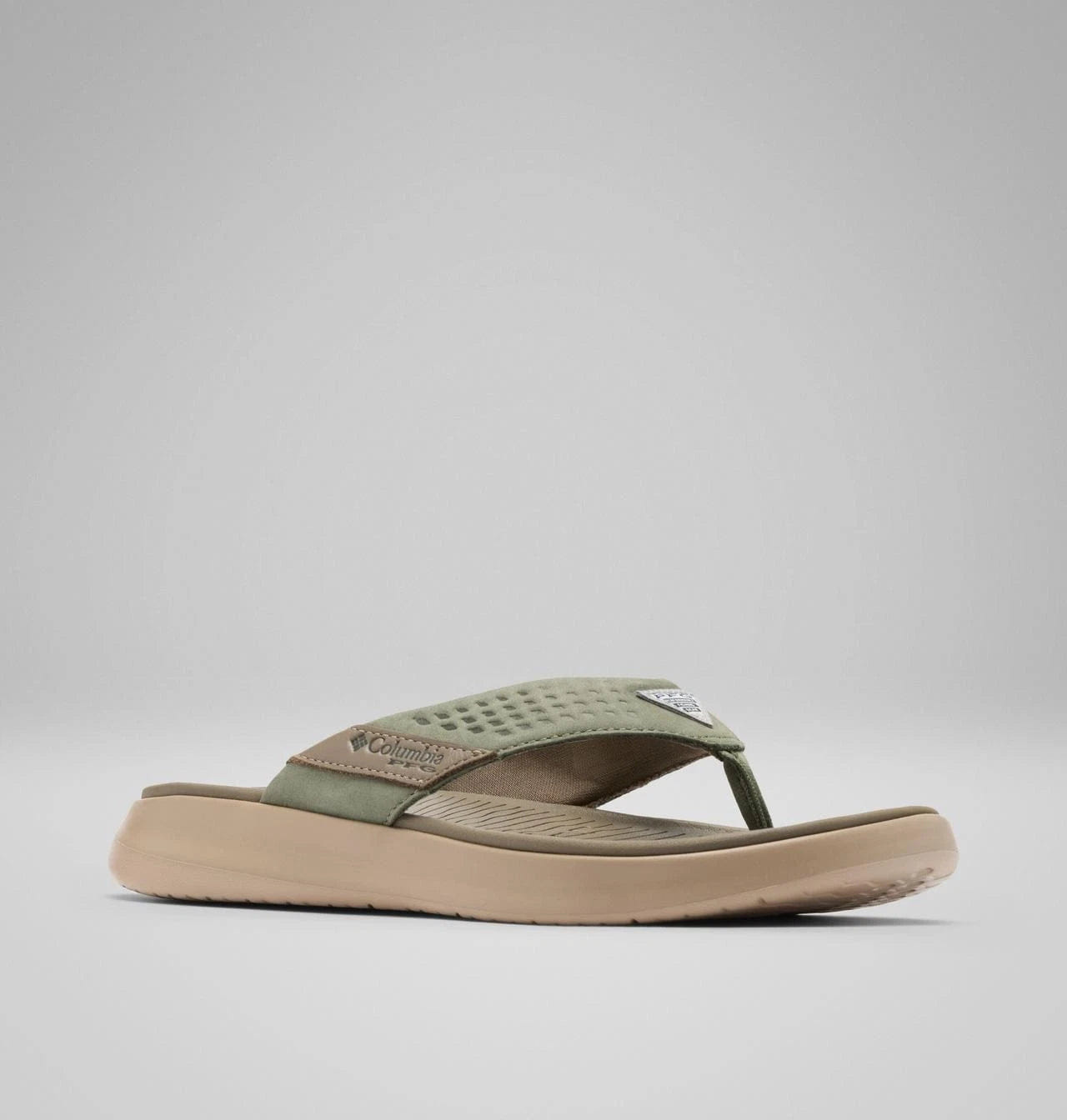 Columbia Boatside 2108561 - 316 Sandals Mens Cypress Leather Flip Flop LIQ1041