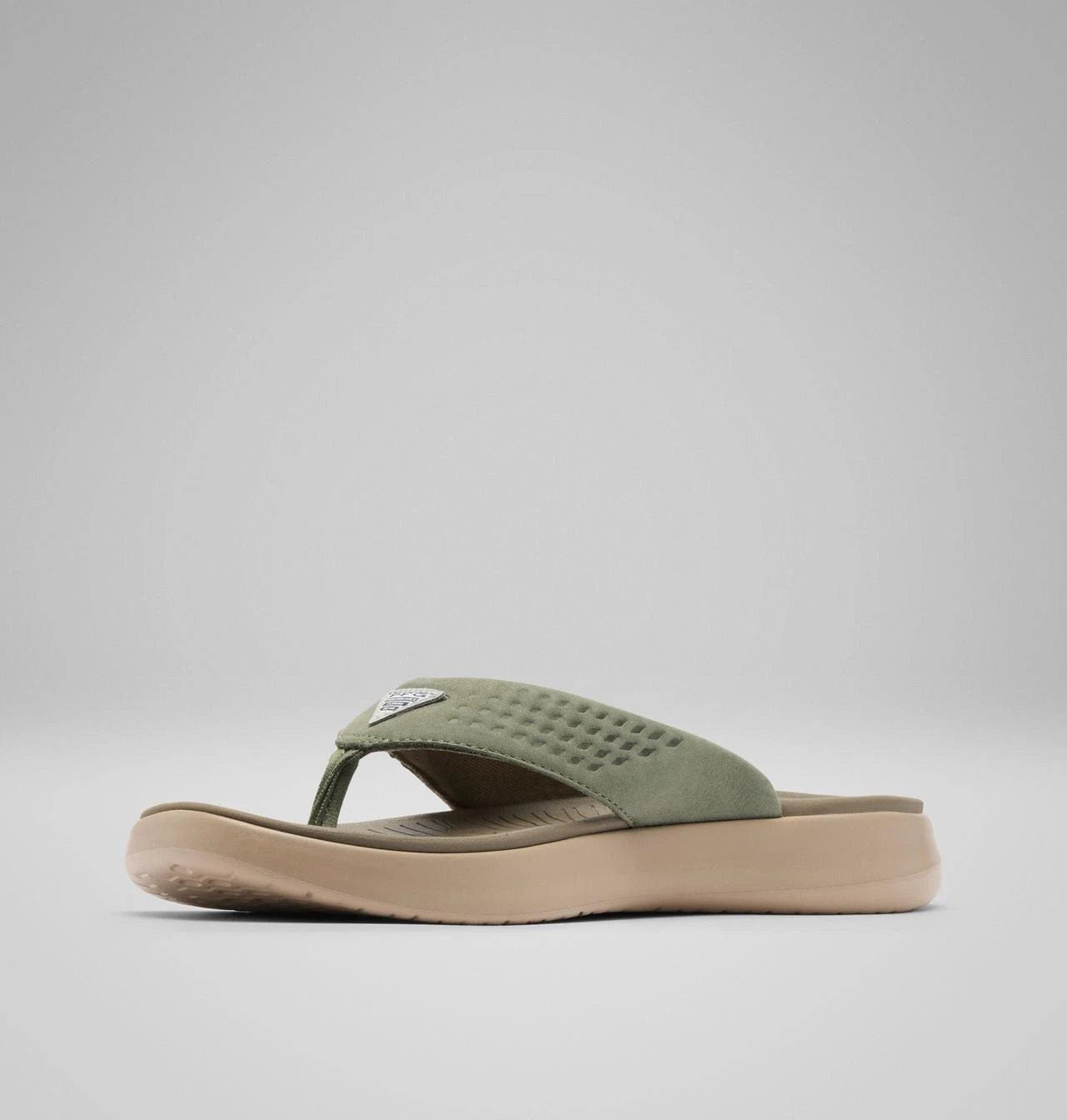 Columbia Boatside 2108561 - 316 Sandals Mens Cypress Leather Flip Flop LIQ1041