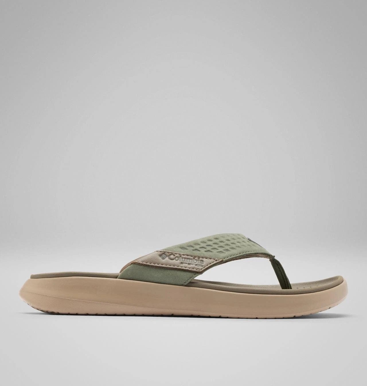 Columbia Boatside 2108561 - 316 Sandals Mens Cypress Leather Flip Flop LIQ1041