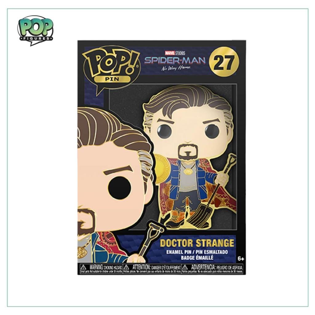 Pop Figures | Funko | Pop Funko | Funko Pop Doctor Strange #27 Enamel Pop Pin - Spider - Man No Way Home