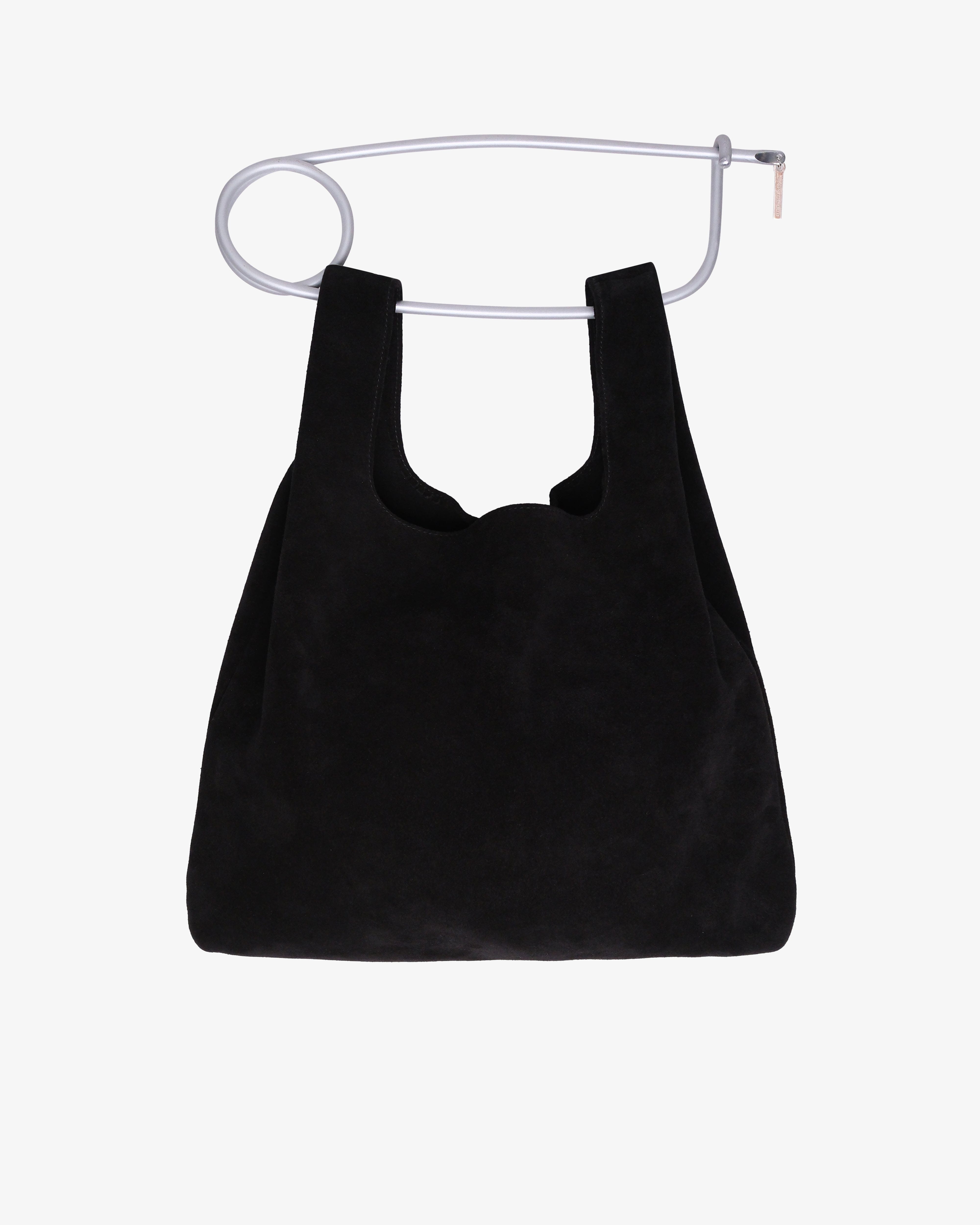NICCOLO PASQUALETTI - Women's Graffetta Bag - (Black) SS26 NP09 - B052 - SUED - Black