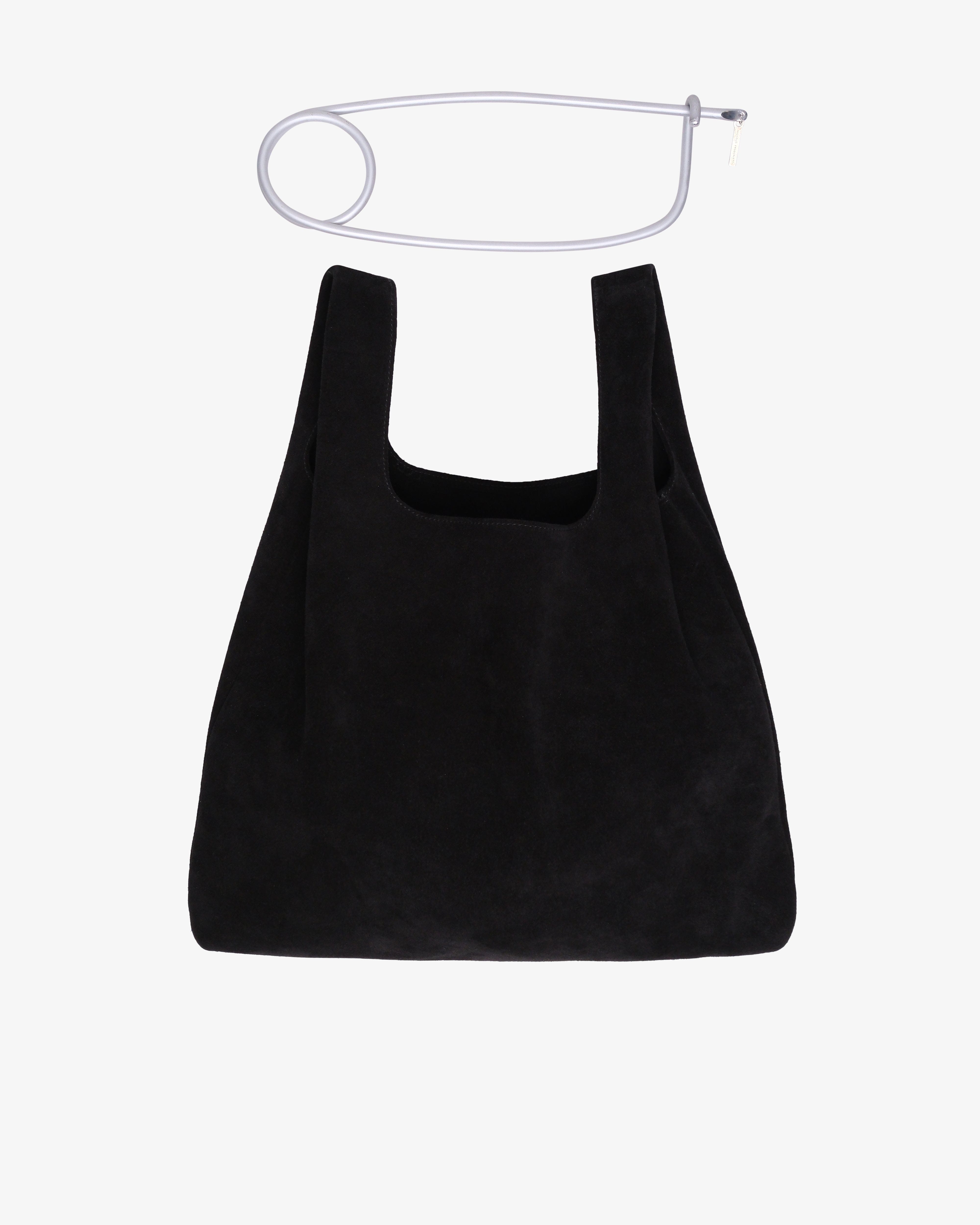 NICCOLO PASQUALETTI - Women's Graffetta Bag - (Black) SS26 NP09 - B052 - SUED - Black
