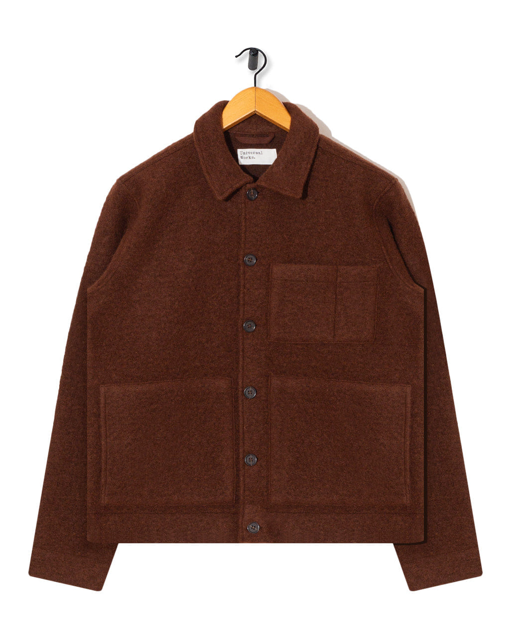Universal Works Wool Fleece Uniform Jacket - Cacao