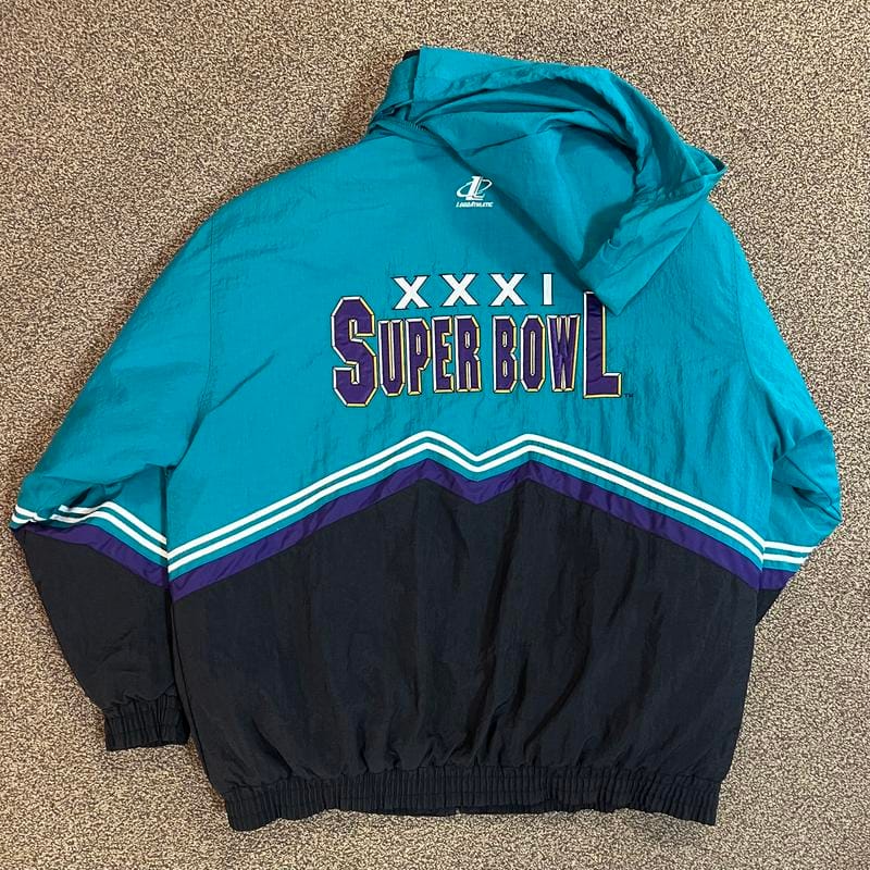 Vintage Logo Athletics Super Bowl XXXI Jacket
