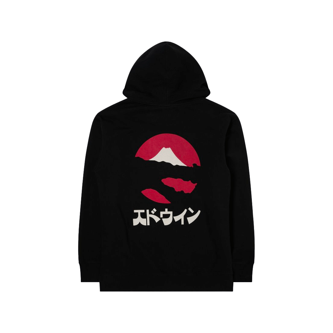 Edwin Kamifuji Hoodie Sweat Black