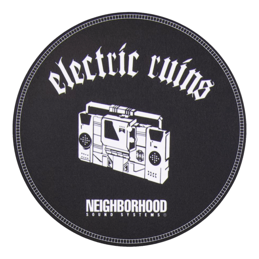 Neighborhood Slip Mat Set Black/white