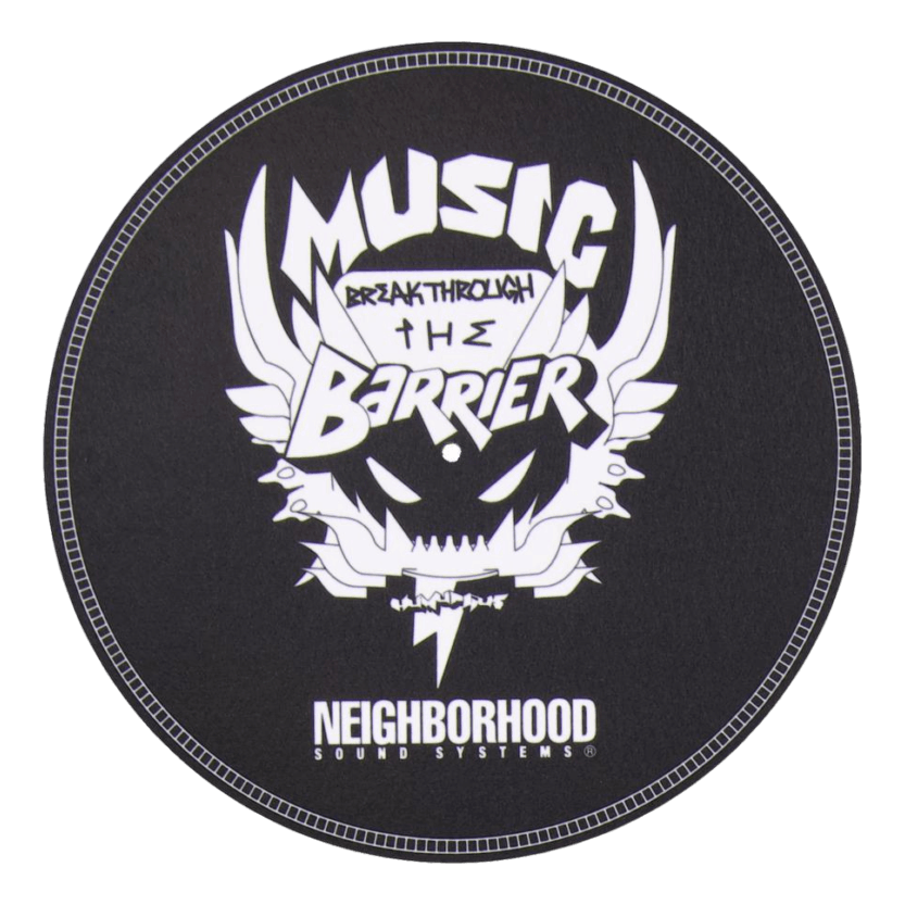 Neighborhood Slip Mat Set Black/white