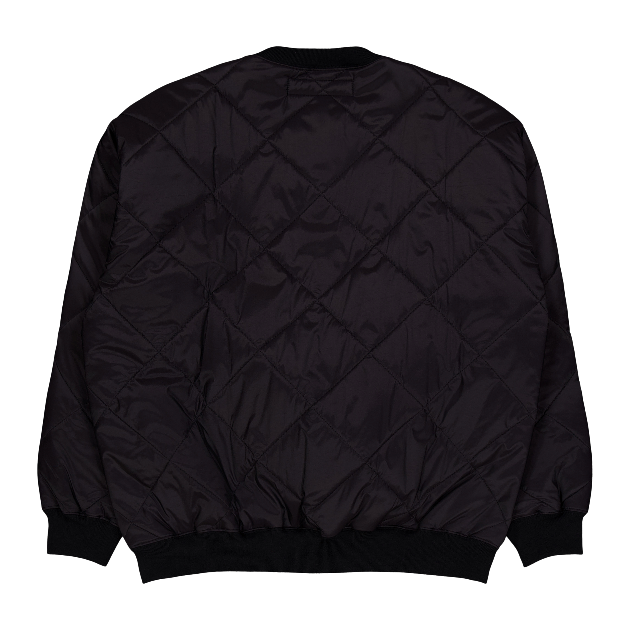 Neighborhood Quilting Pullover Shirt Ls Black