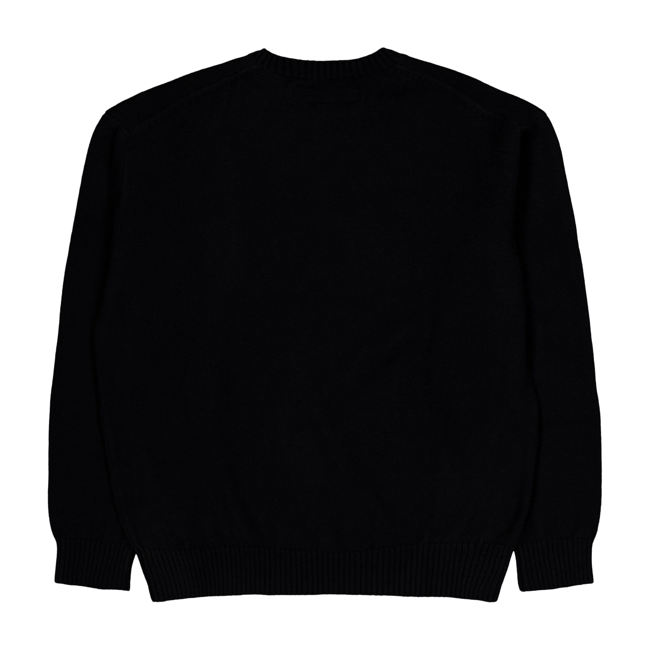 Neighborhood Intarsia Sweater Black