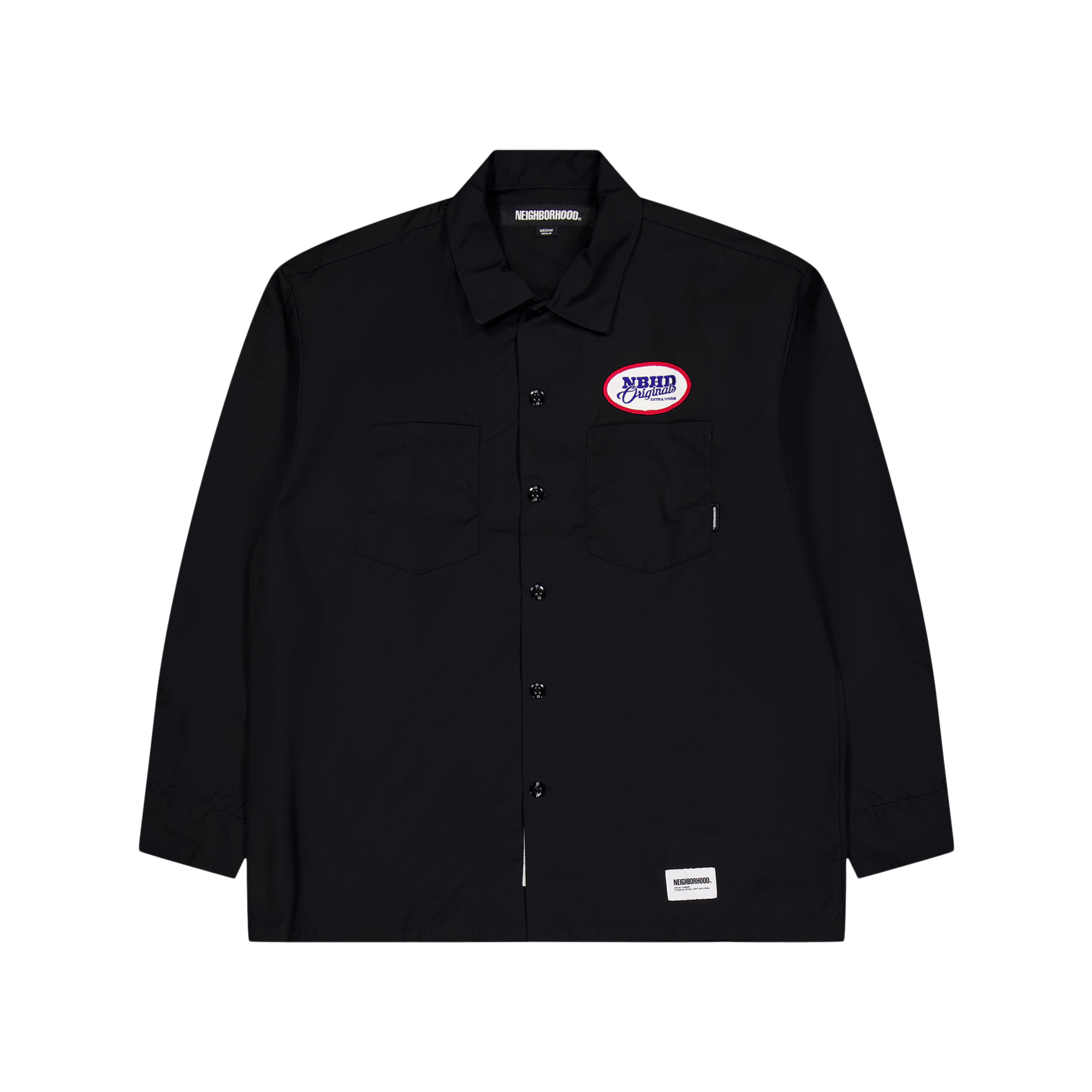 Neighborhood Classic Work Shirt Ls Black