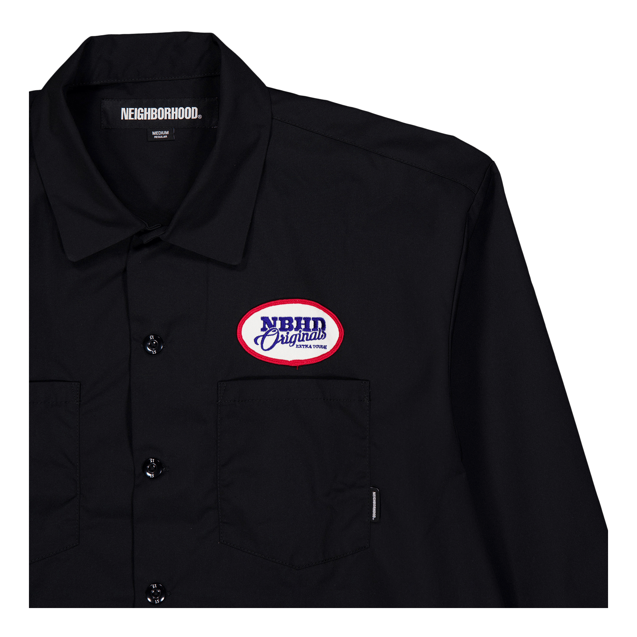 Neighborhood Classic Work Shirt Ls Black