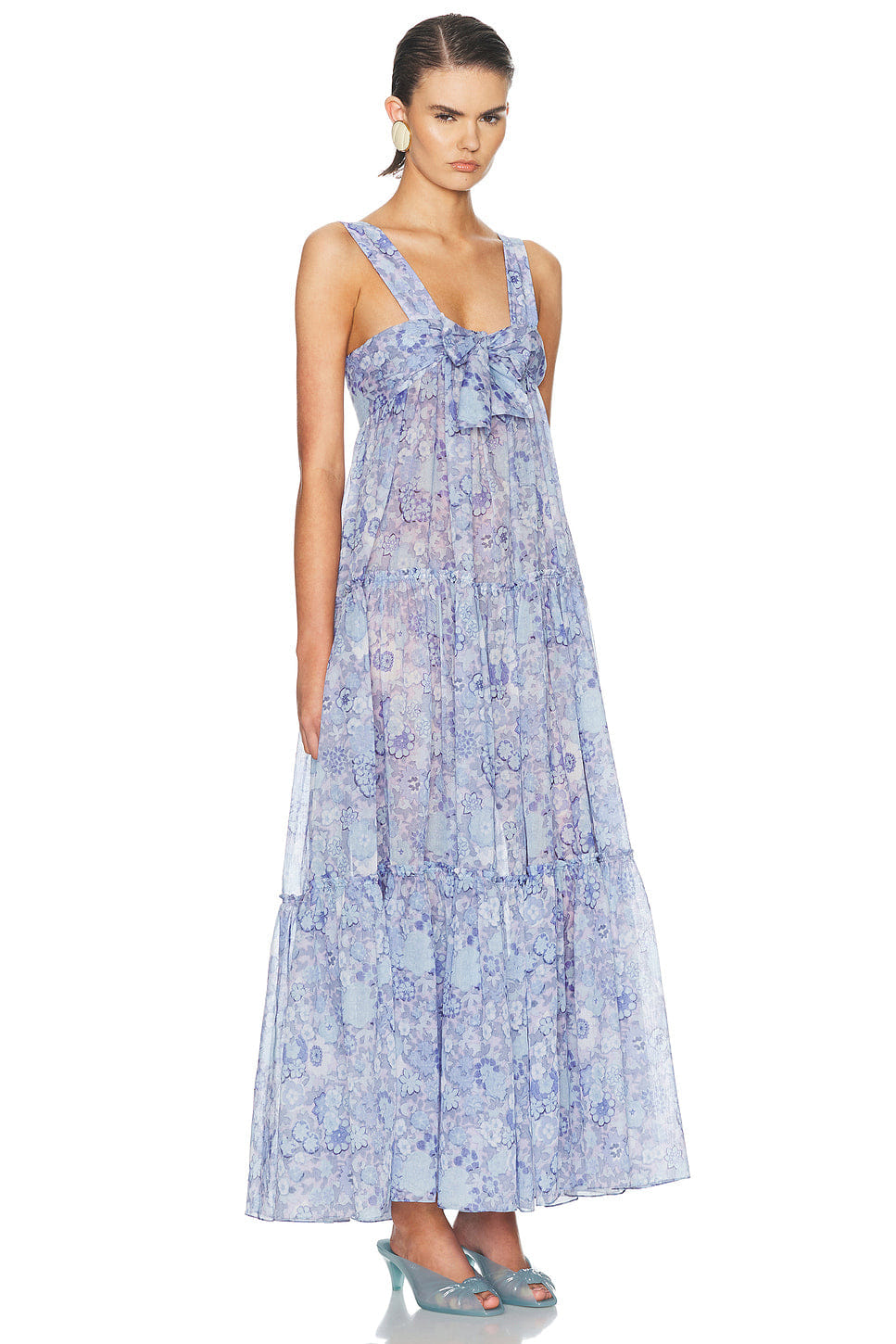 Chloe Bow Front Maxi Dress