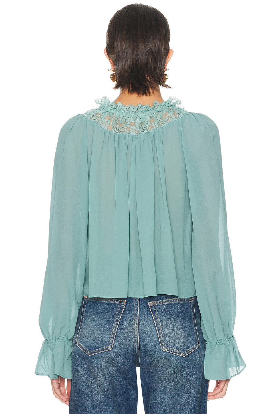 Chloe Silk Georgette Blouse