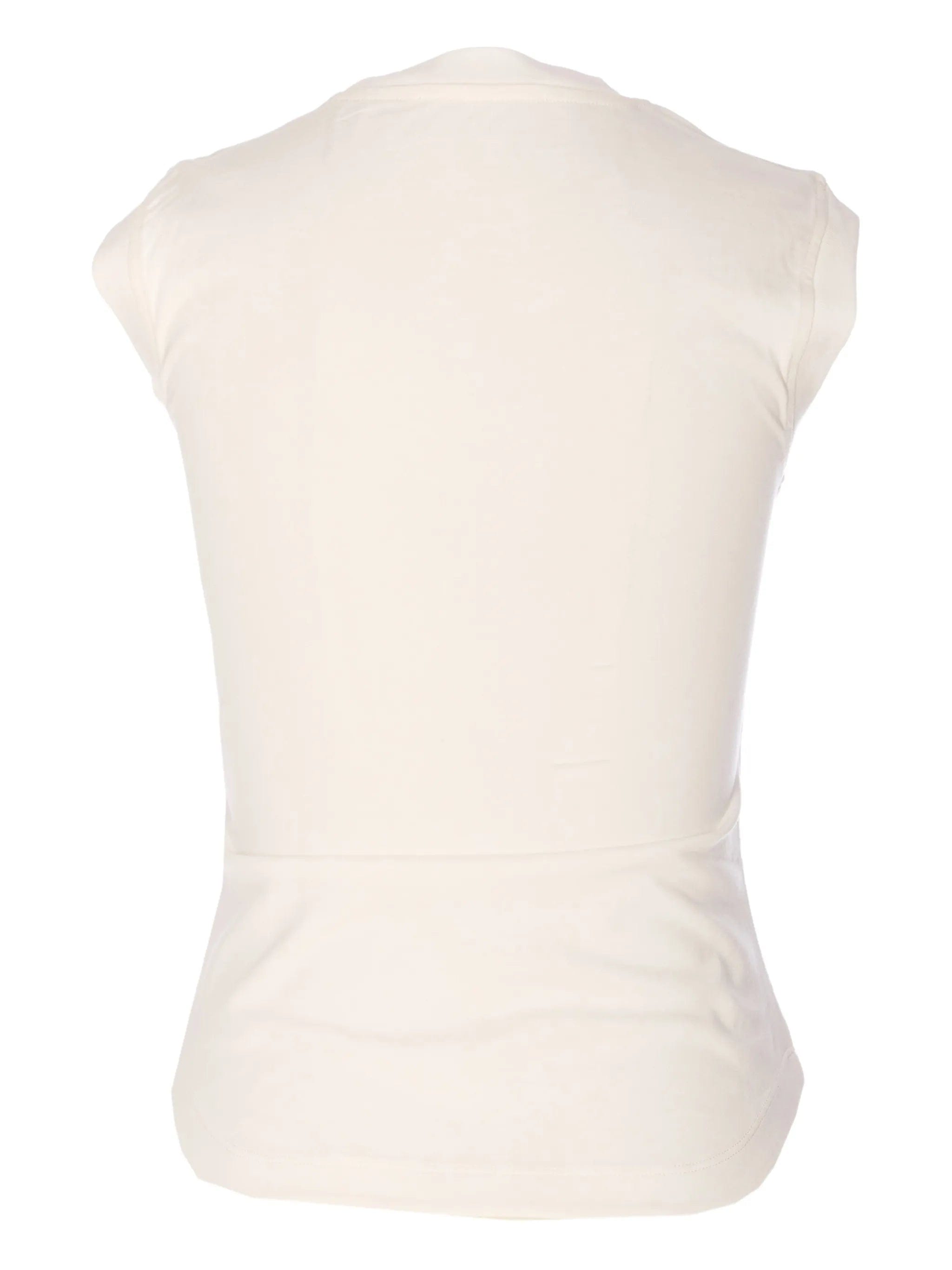 The Attico logo - embroidered T - shirt