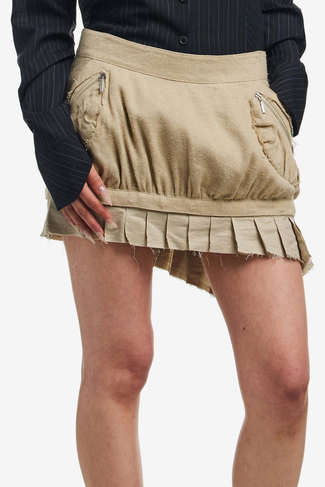 MSCHF UTILITY PLEATED MINI SKIRT