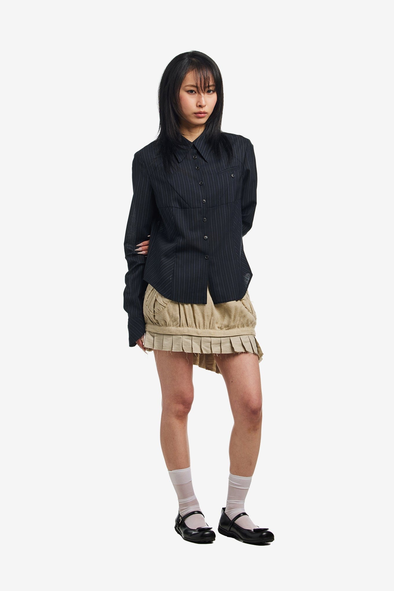 MSCHF UTILITY PLEATED MINI SKIRT